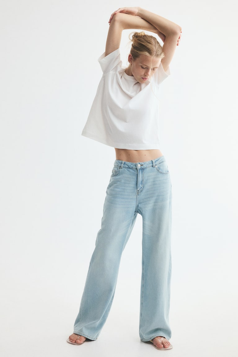 Baggy Regular Waist Jeans