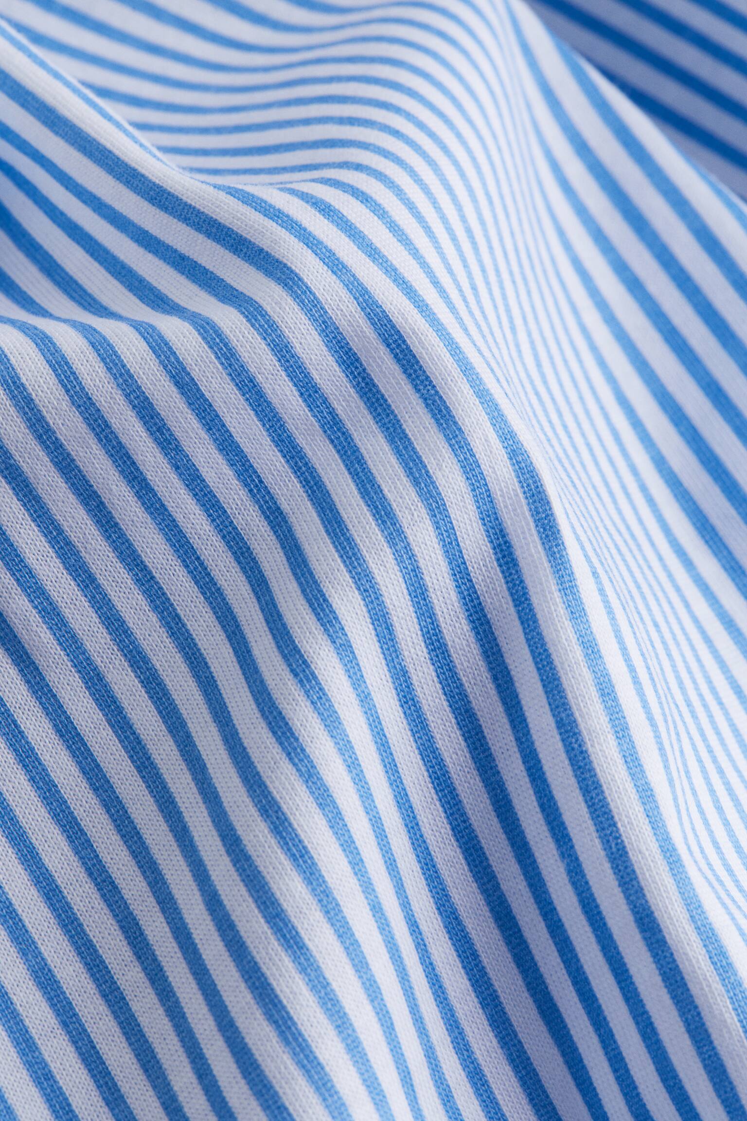 Vestido con diseño estampado - Azul claro/Rayado - 2