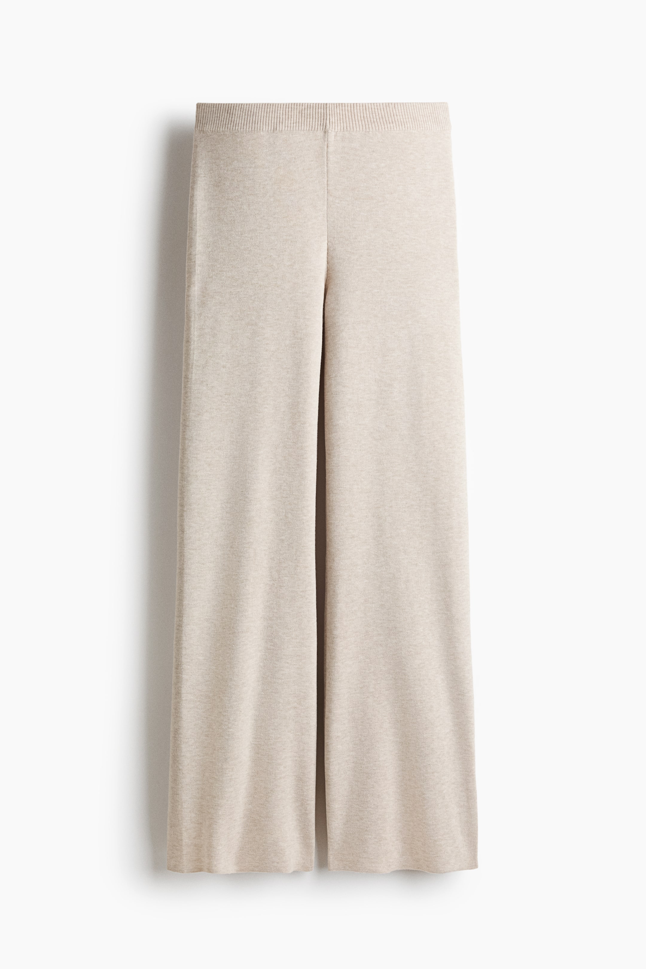 Pantalon en tricot fin