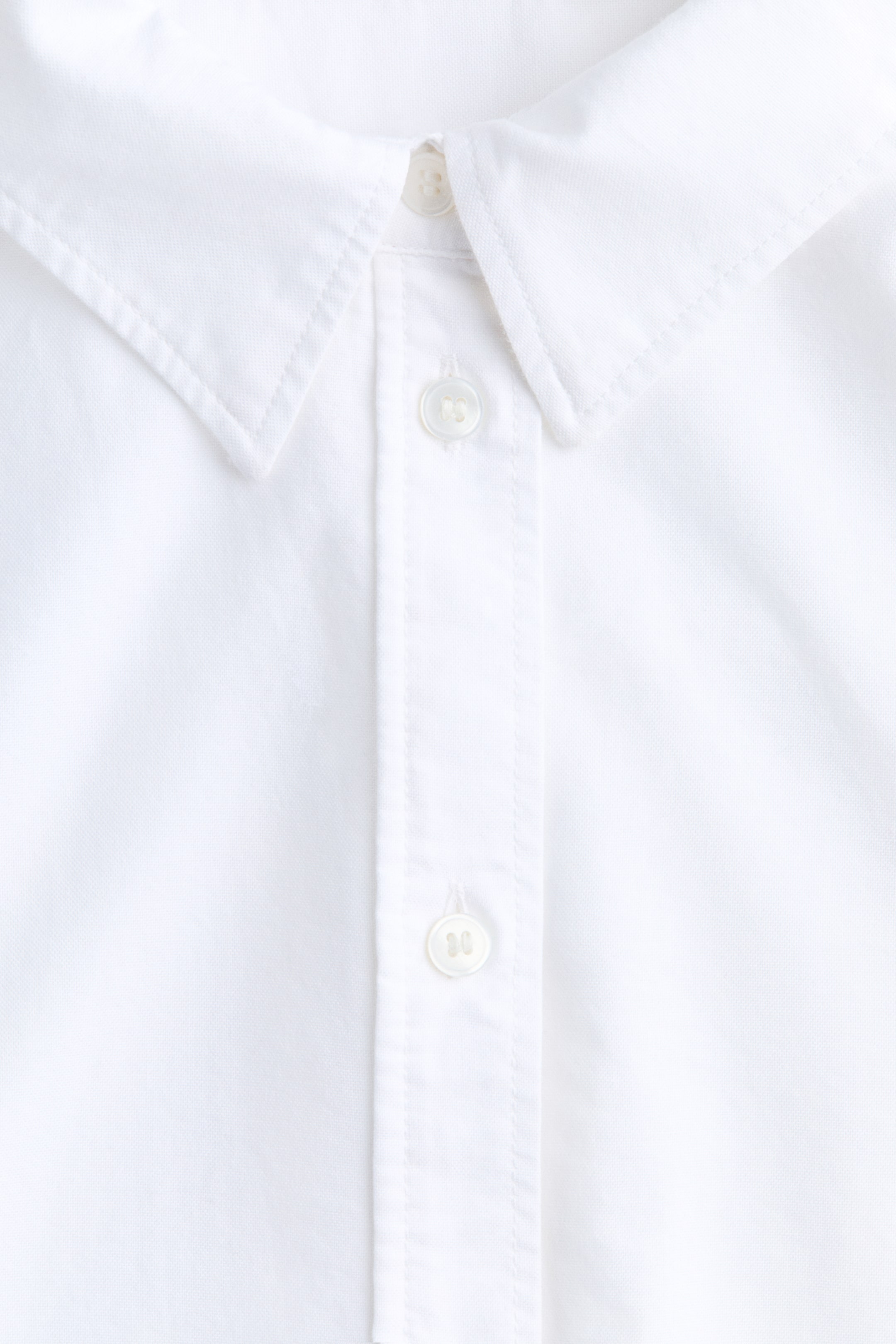 View larger image: Oxford shirt - White - Ladies | H&M HK 7