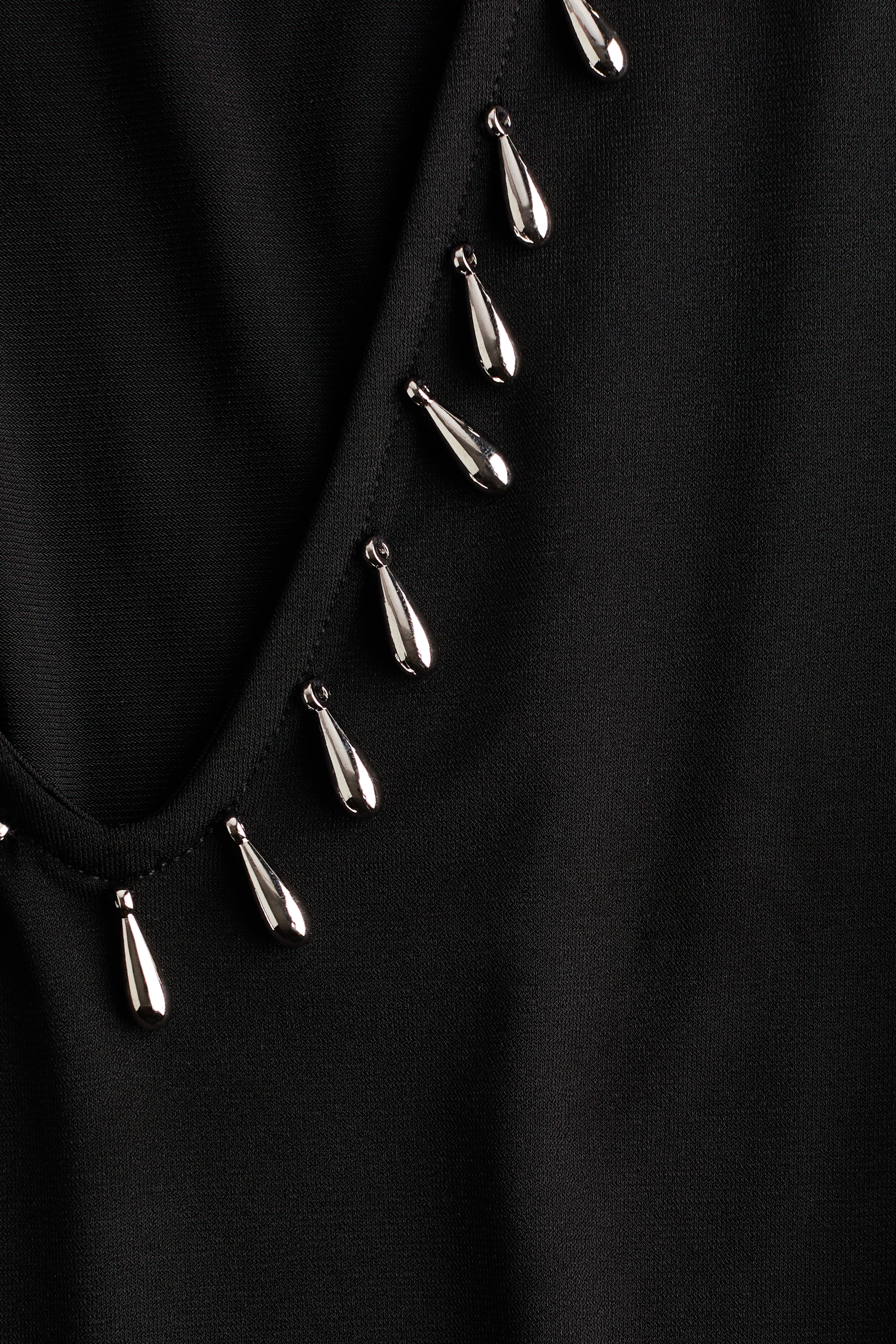 Bead-Trimmed Bodysuit