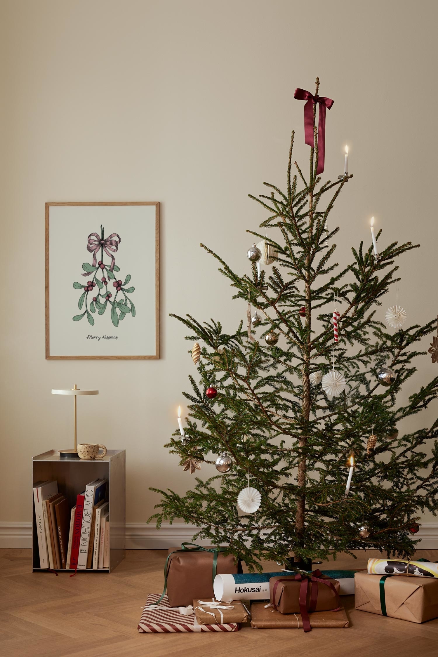 Julposter - Merry Kissmas/Christmas Celebration/Eat Drink Sleep Repeat