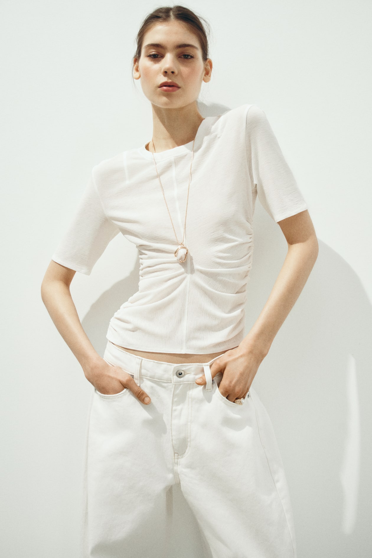 Draped T-Shirt - image 4