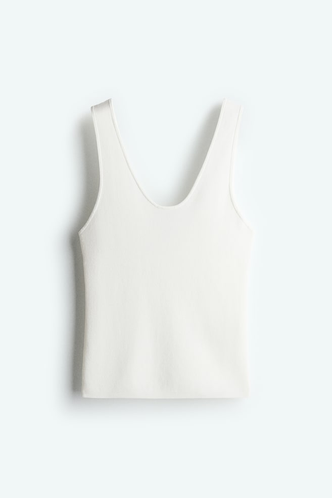 Top de punto - Blanco/Verde lima/Melocotón claro/Marrón oscuro/Negro/Amarillo claro/Turquesa empolvado claro/Rosa oscuro - 1