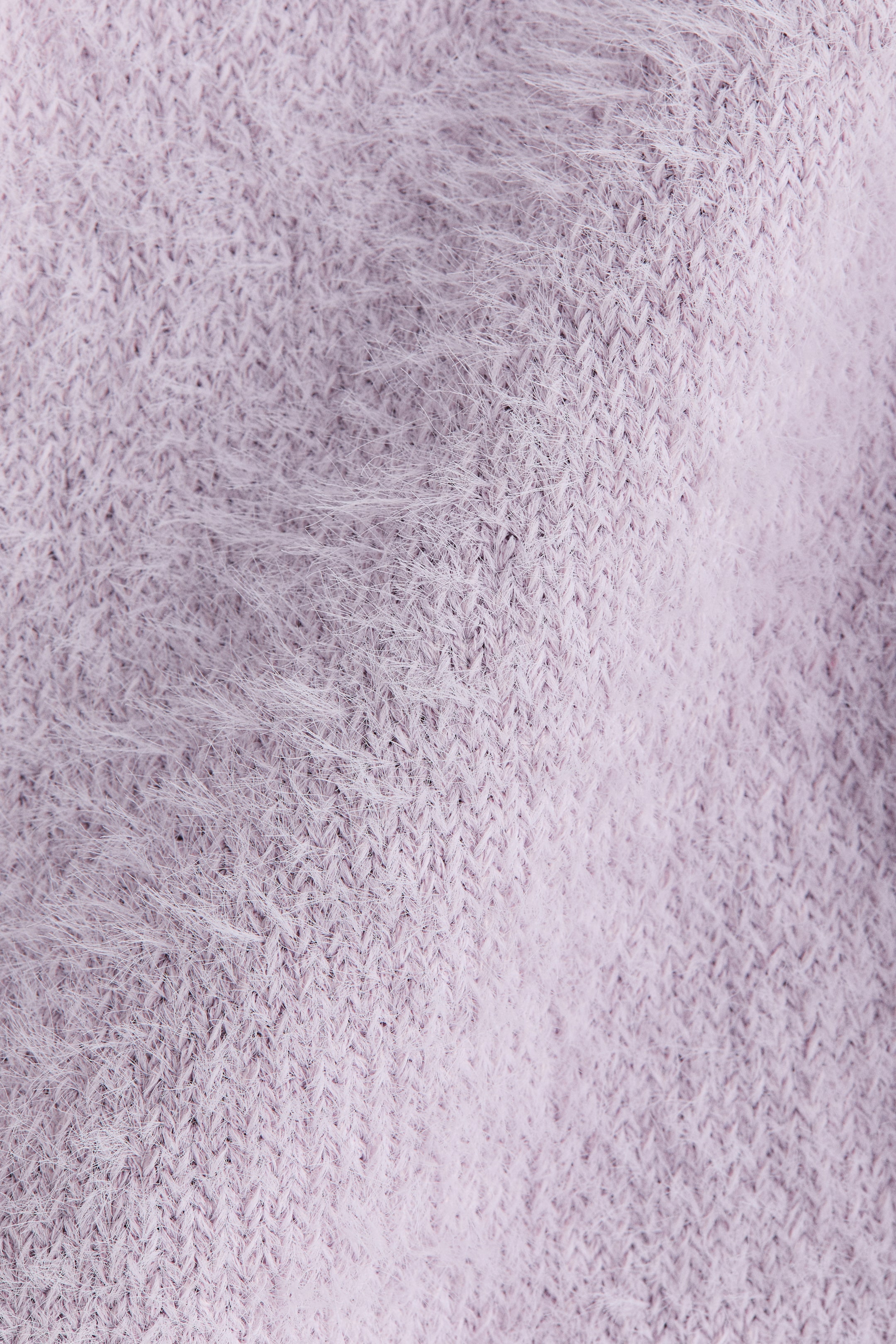 View larger image: Fluffy-knit jumper - Light dusty purple - Kids | H&M SG 2