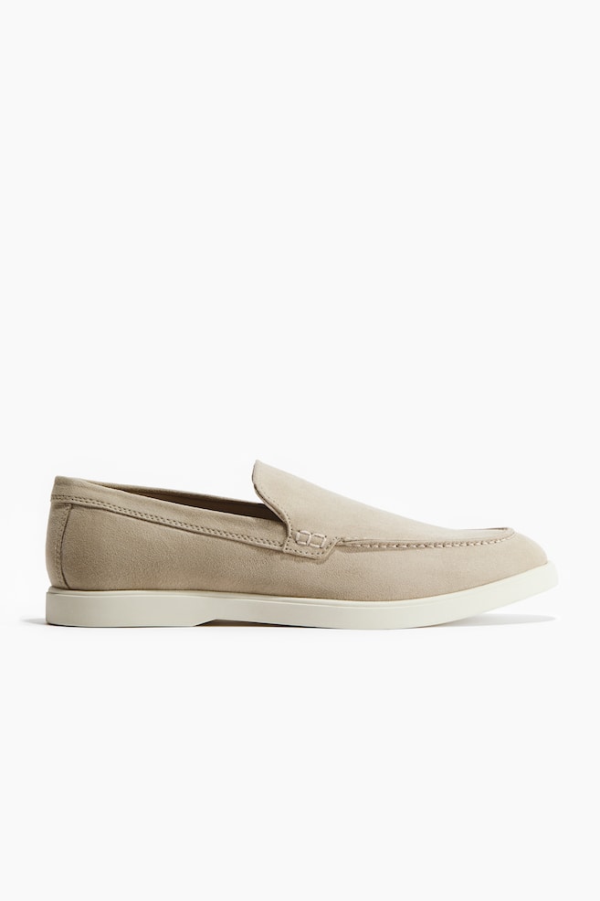 Loafers - Light beige/Light brown/Navy blue - 1