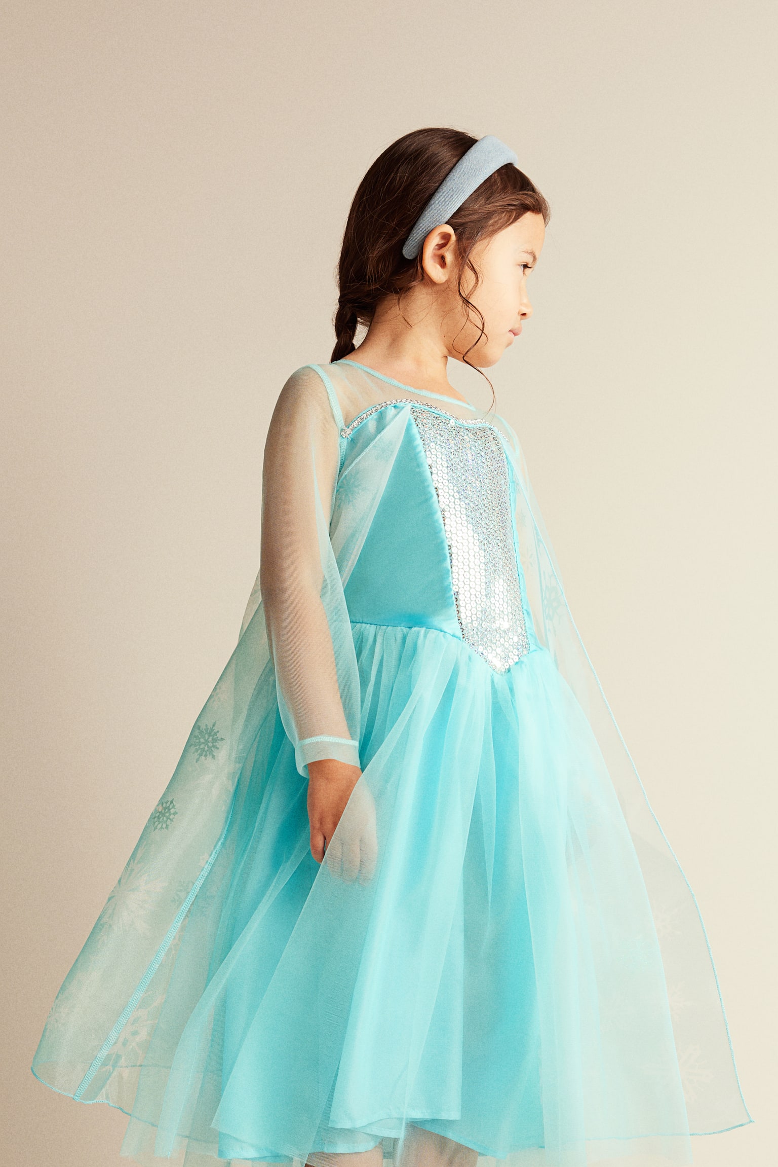 Fancy Dress Costume - Turquoise/Frozen/Lime green/Disney Princesses/Light blue/Frozen/Light blue/Frozen/Purple/Tangled/Blue/Snow White/Yellow/Beauty and the Beast/Purple/Encanto - 5