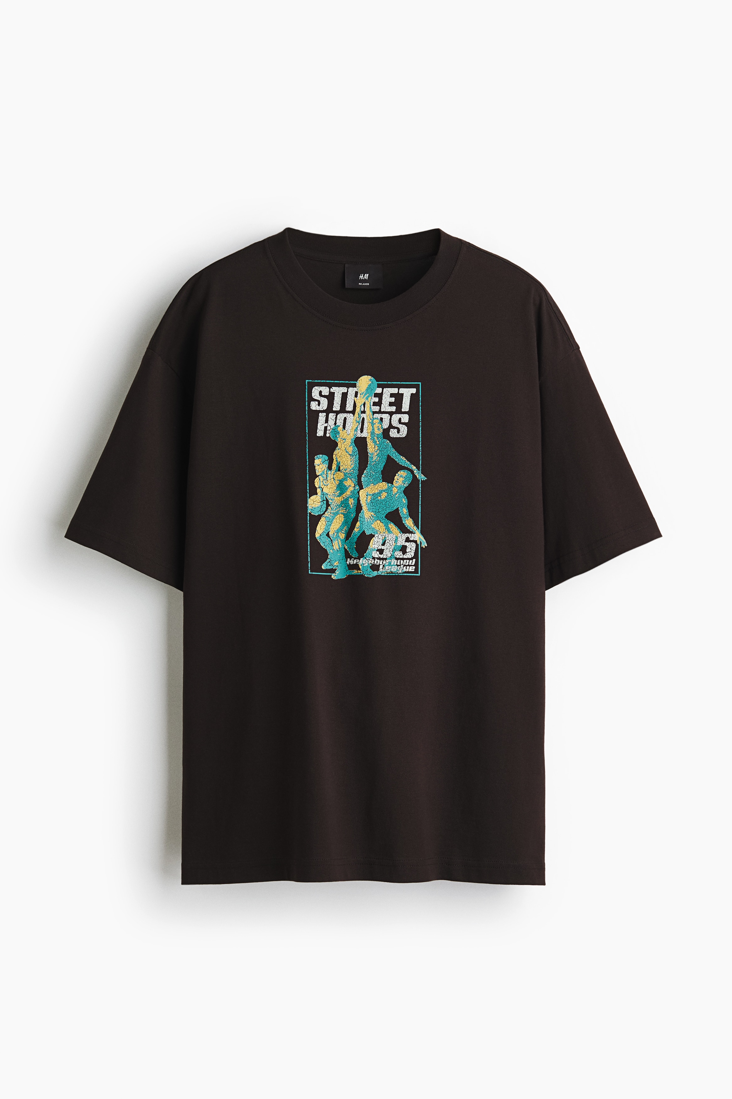 T-shirt imprimé Loose Fit - Marron/Street hoops/Turquoise/Emotional currents/Blanc/Next level ready/Blanc/Flowever/Vert sauge/Angel Ridge/Noir/Keep the wild/Marron/Adapt/Vert kaki/Adapt/Bleu/San Diego/Bleu clair/Wickford Hills/Blanc/Frostbite Society/Bleu/Not All Things Lost/Prune/Handle With Care/Blanc/Watch party/Blanc/plage