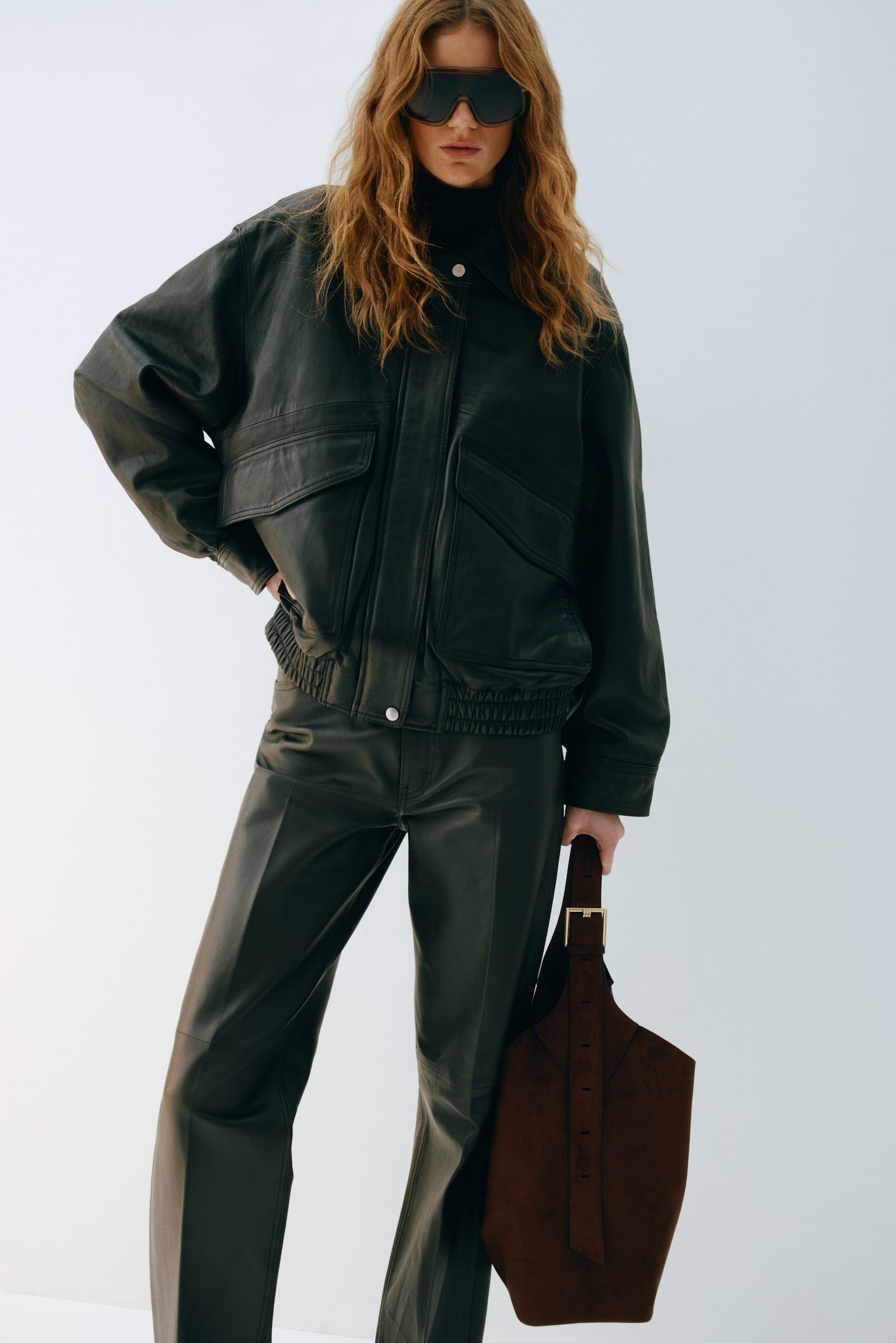 Shoulder bag - Brown/Brown - 5