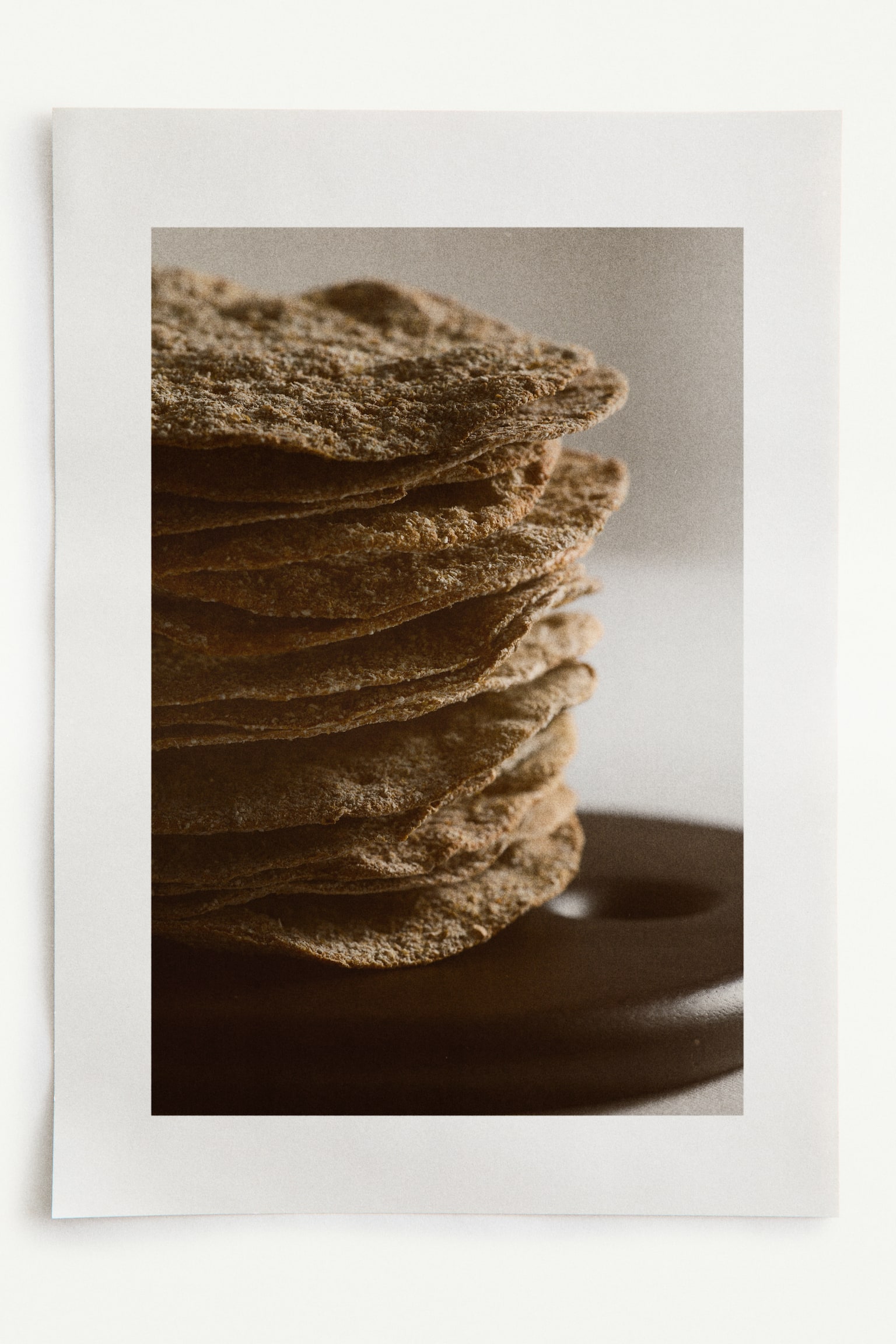 Tábua de servir pequena em madeira - Castanho escuro - 2