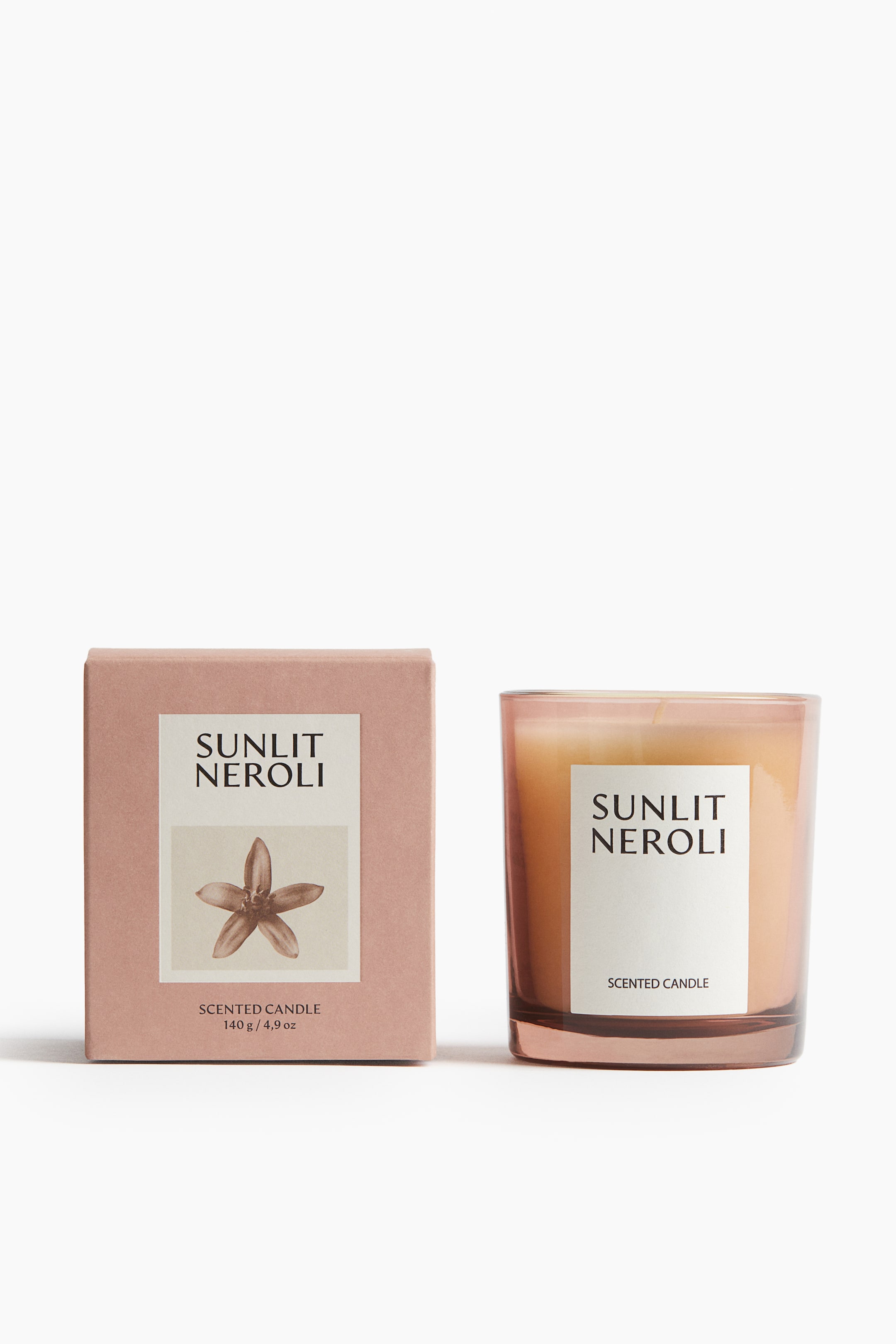 Scented candle in a glass holder - Sunlit Neroli - Home All | H&M GB 2