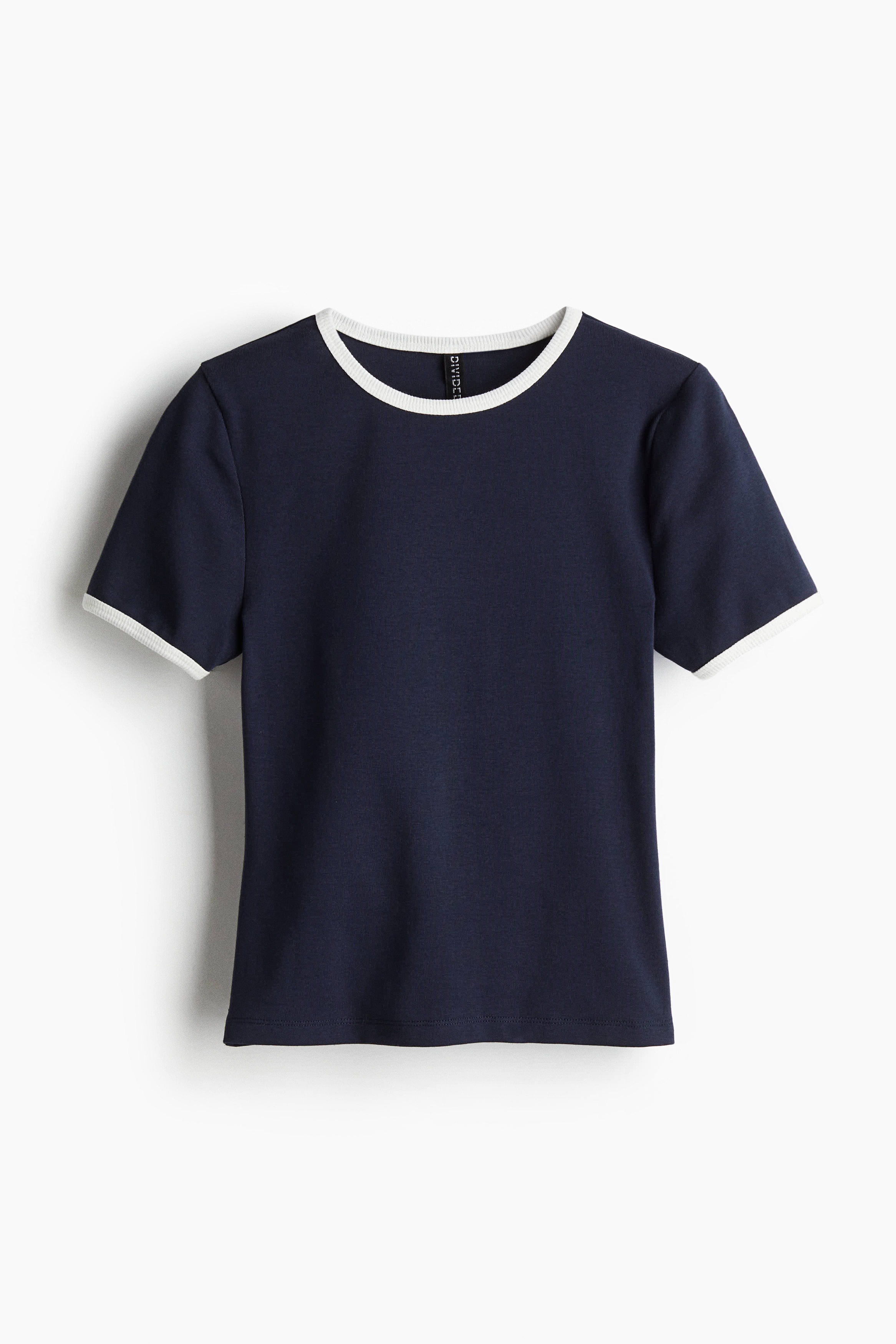 Fitted Tee - Navy blue