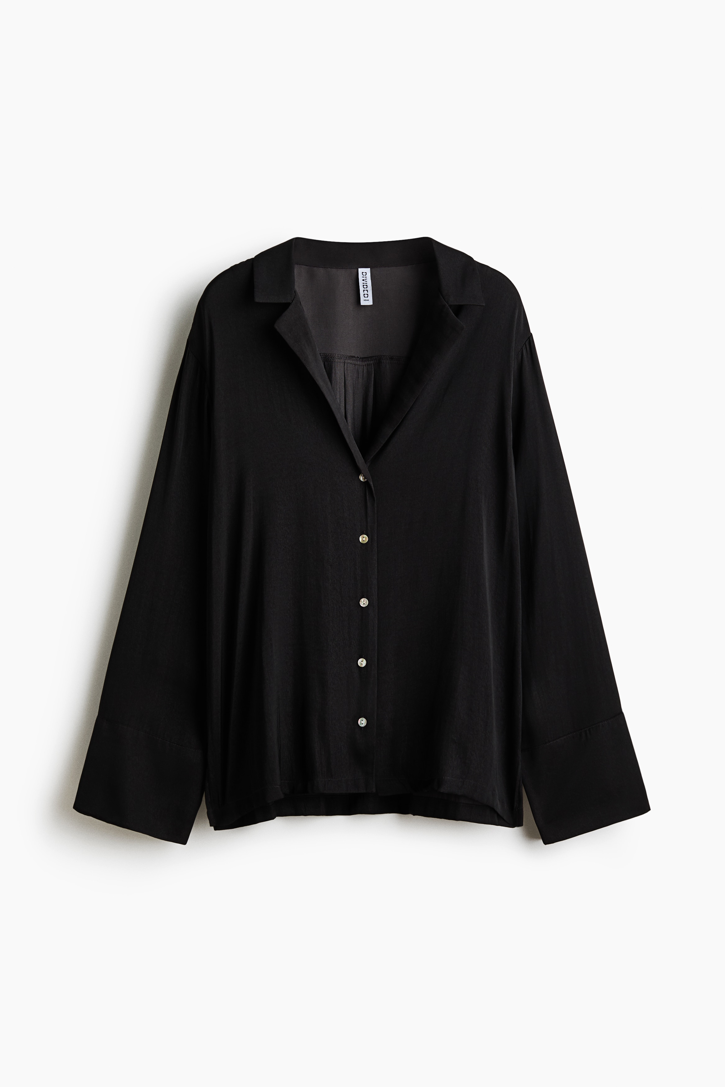 Camisa resort - Negro/Beige claro/Verde caqui oscuro