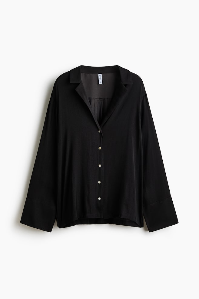 Resort Shirt - Black/Dark khaki green - 1