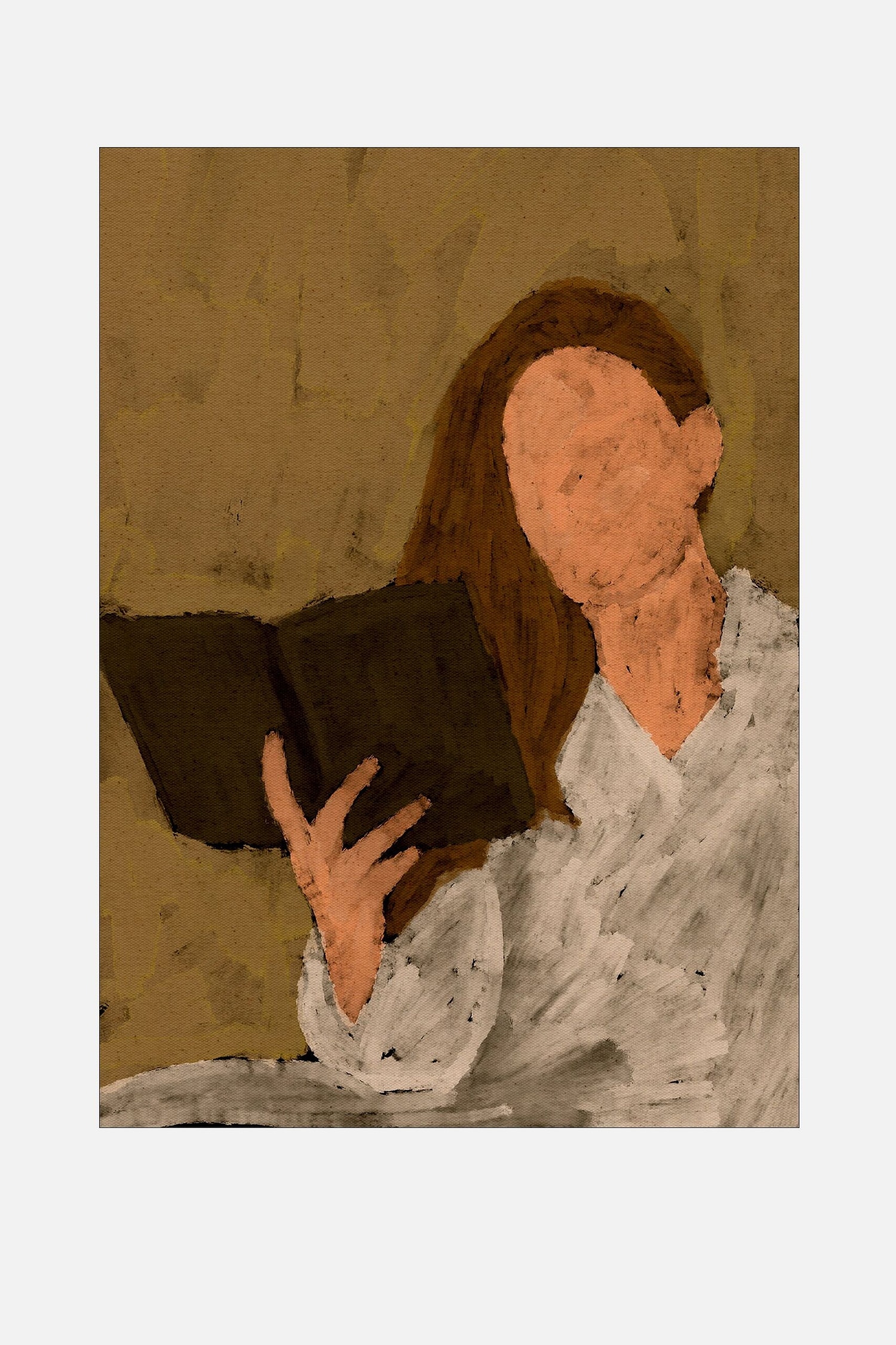 Shatha Al Dafai - Book Lover 1 - Multicolore