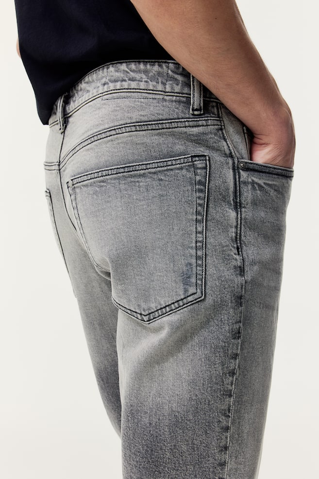 Regular Tapered Jeans - Grigio denim/Blu denim chiaro/Nero/No fade black/Blu denim scuro/dc - 3