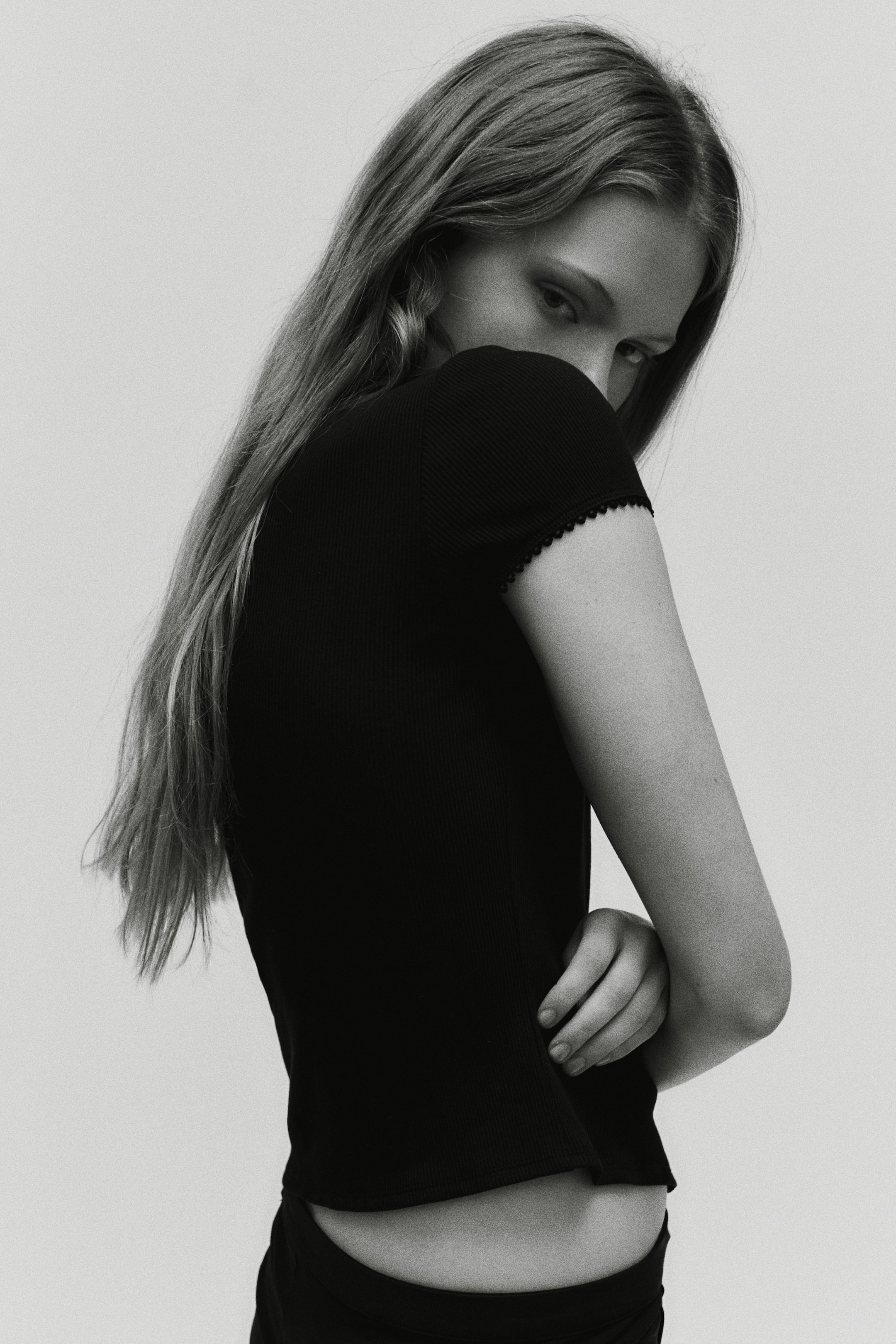 Женские топы H&M Ribbed Button-Front Top — фото 5