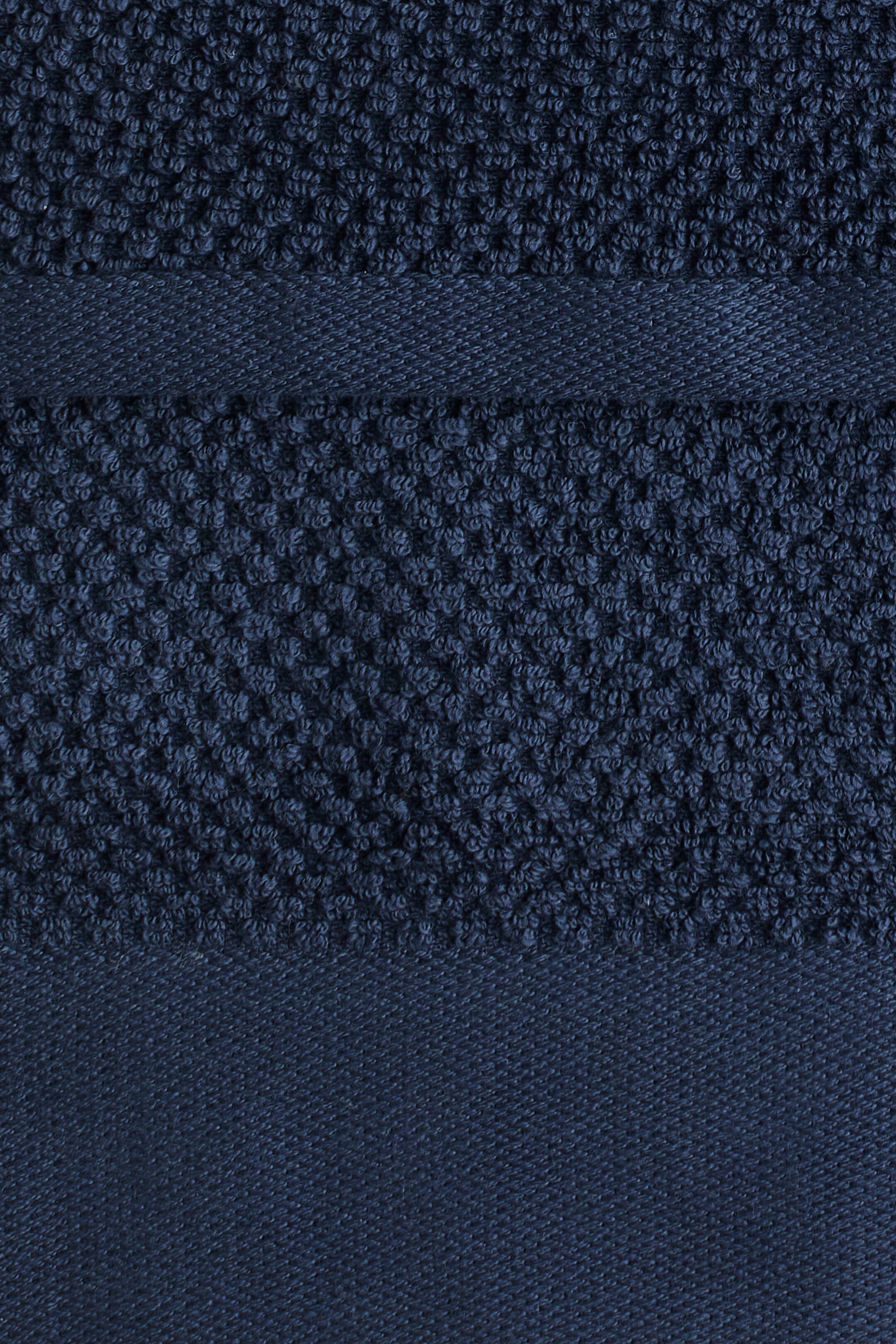 View larger image: 2-pack cotton terry guest towels - Navy blue - Home All | H&M GB 3