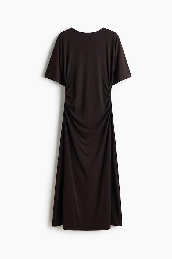 Draped T-Shirt Dress