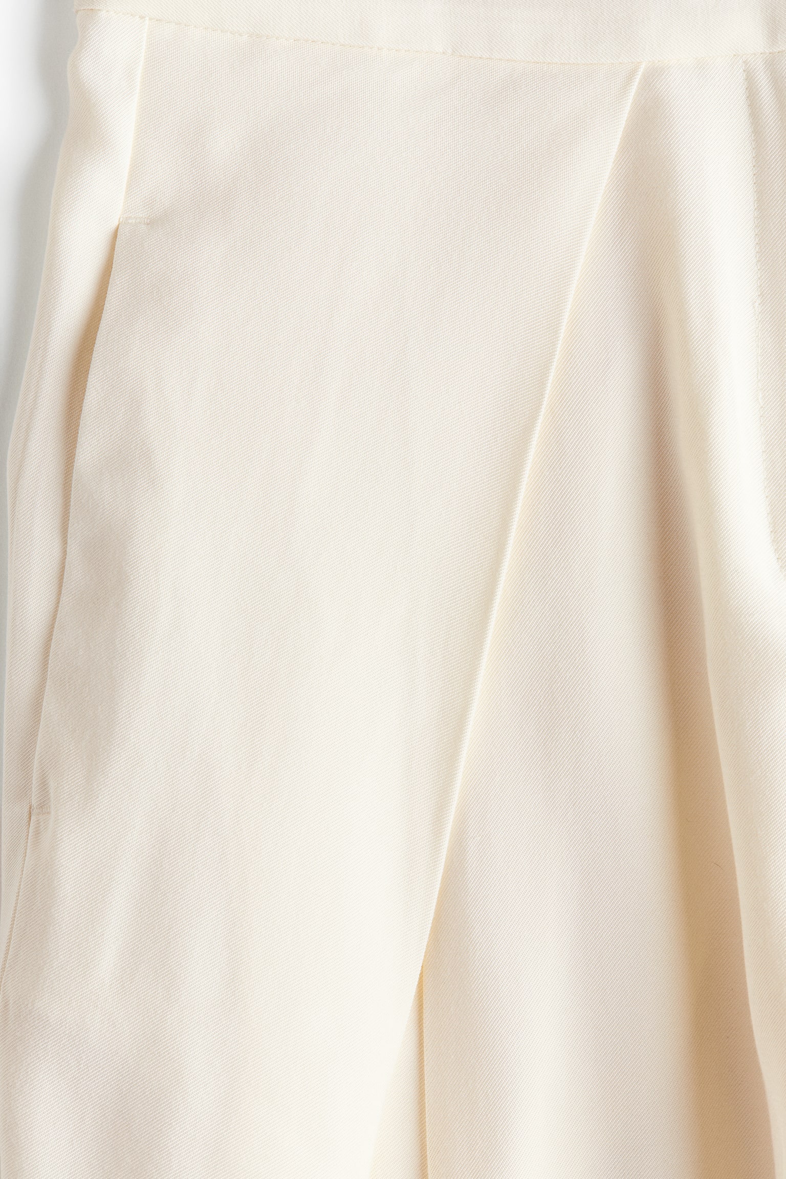 Pantalon à jambes ballon avec détails croisés - Crème/Brun foncé - 5