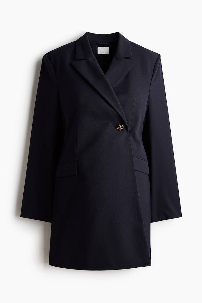 MAMA Blazer dress - Navy blue - 1