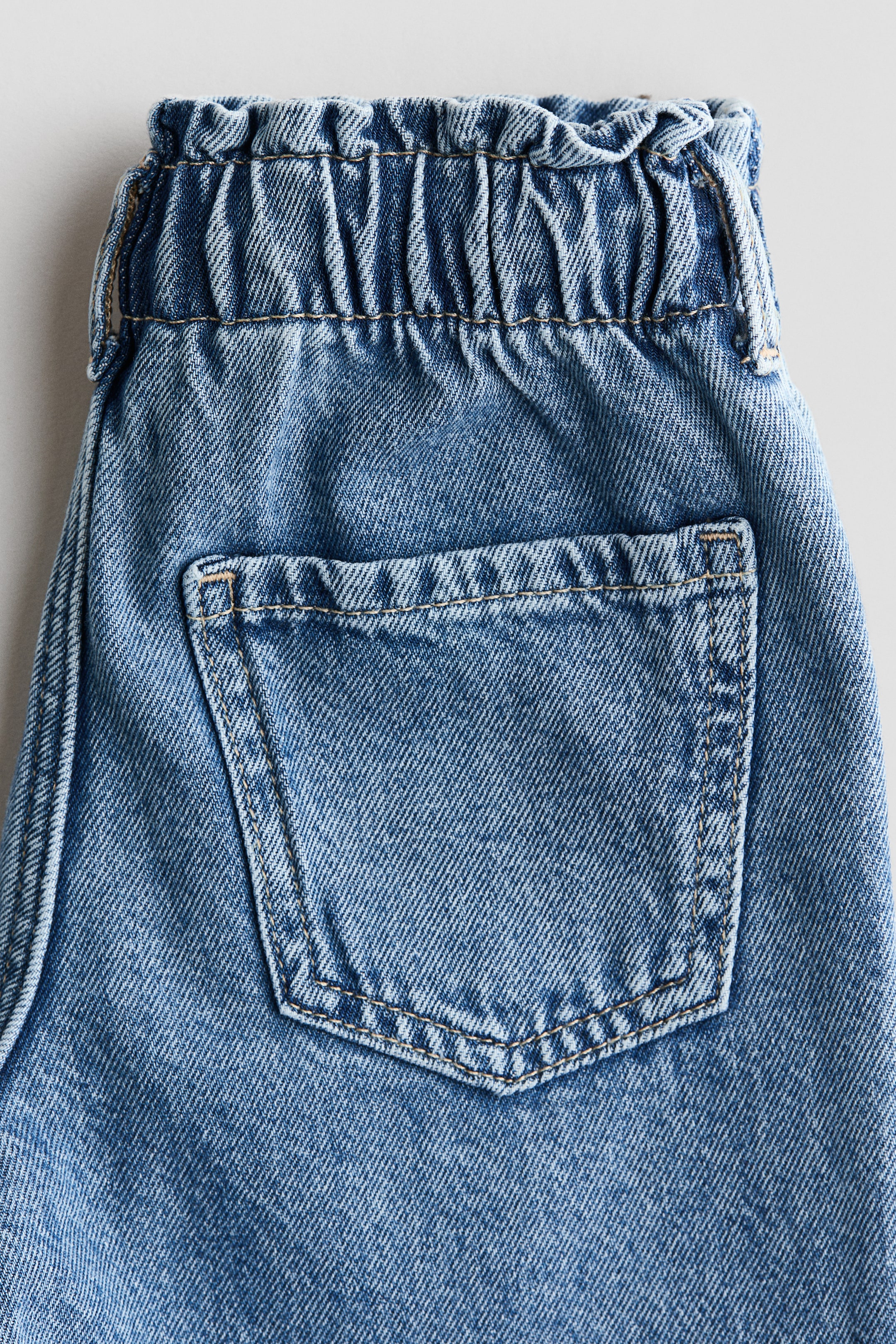 Relaxed Paper Bag Jeans