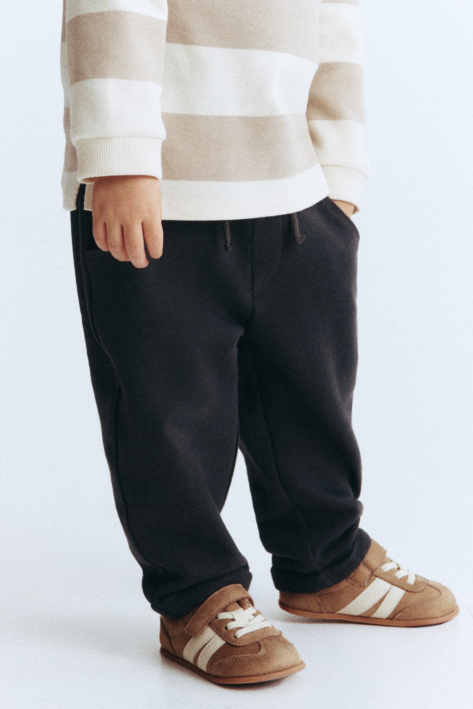 Sweatshirt joggers - Dark grey/Light beige/Dark green - 3