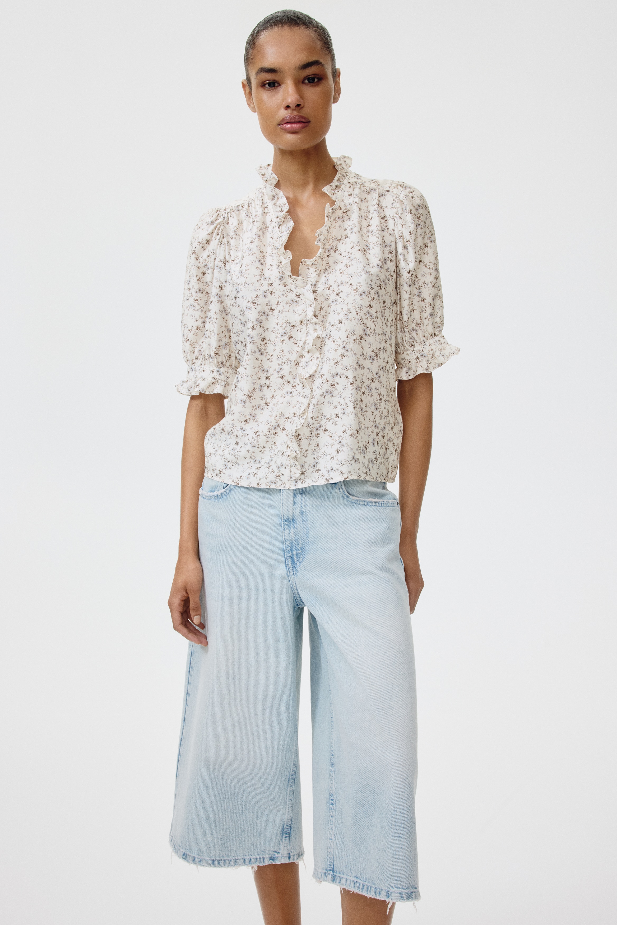 レディース ブラウス | フリル・レース・花柄 他 | H&M JP