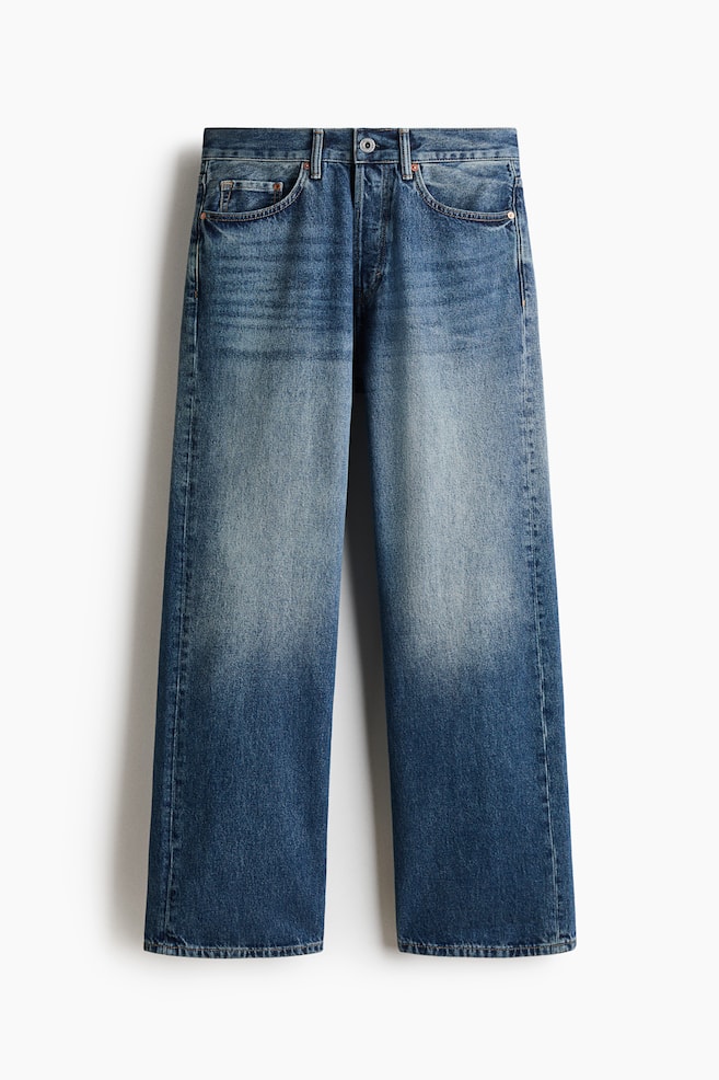 Loose Jeans - Denim blue/Light denim blue/Denim black - 1