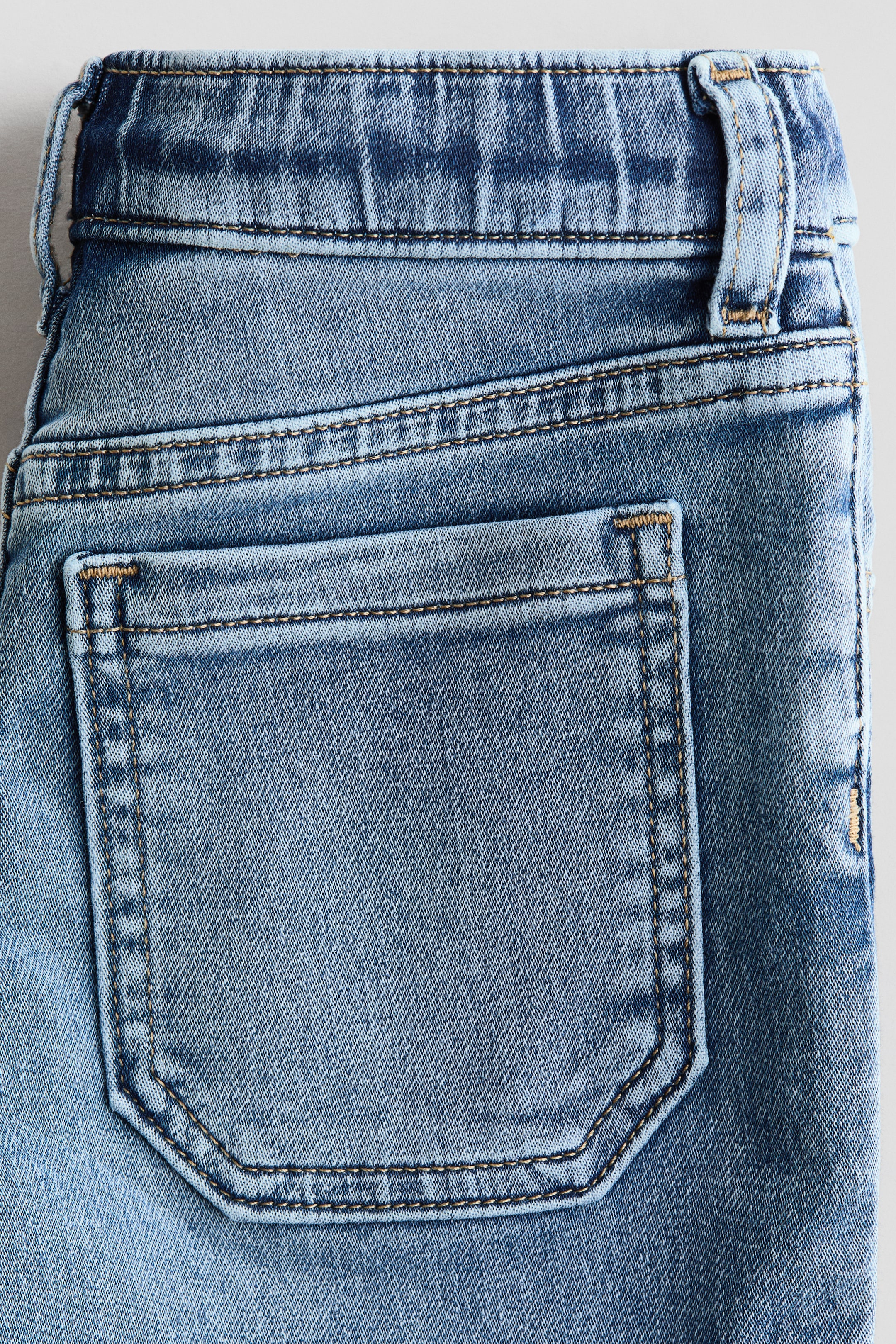 Cotton Denim Joggers