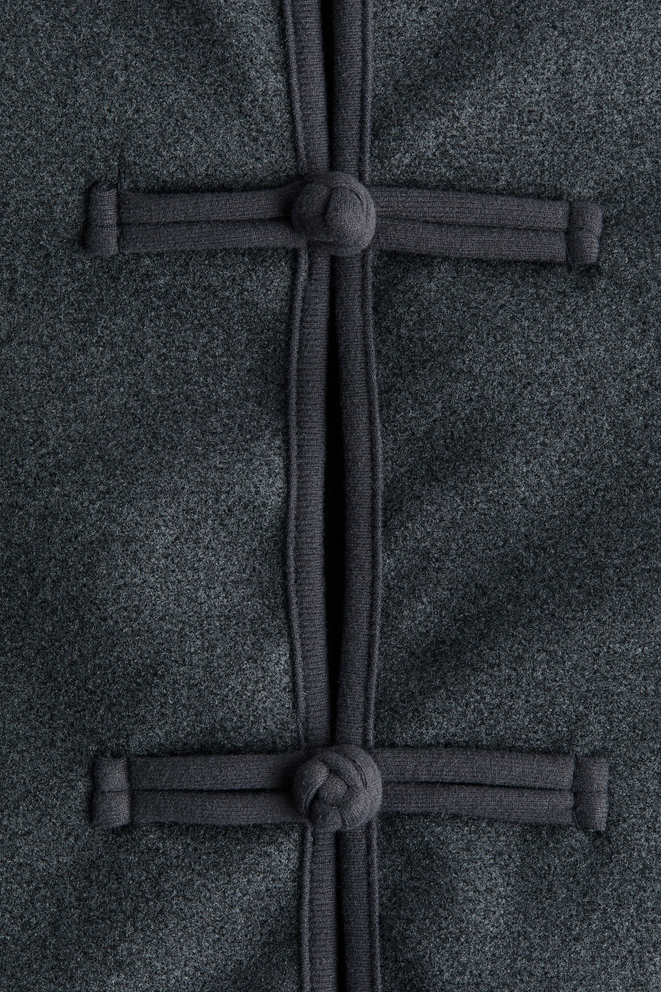 Женские куртки H&M Brushed Knot-Button Jacket — фото 2