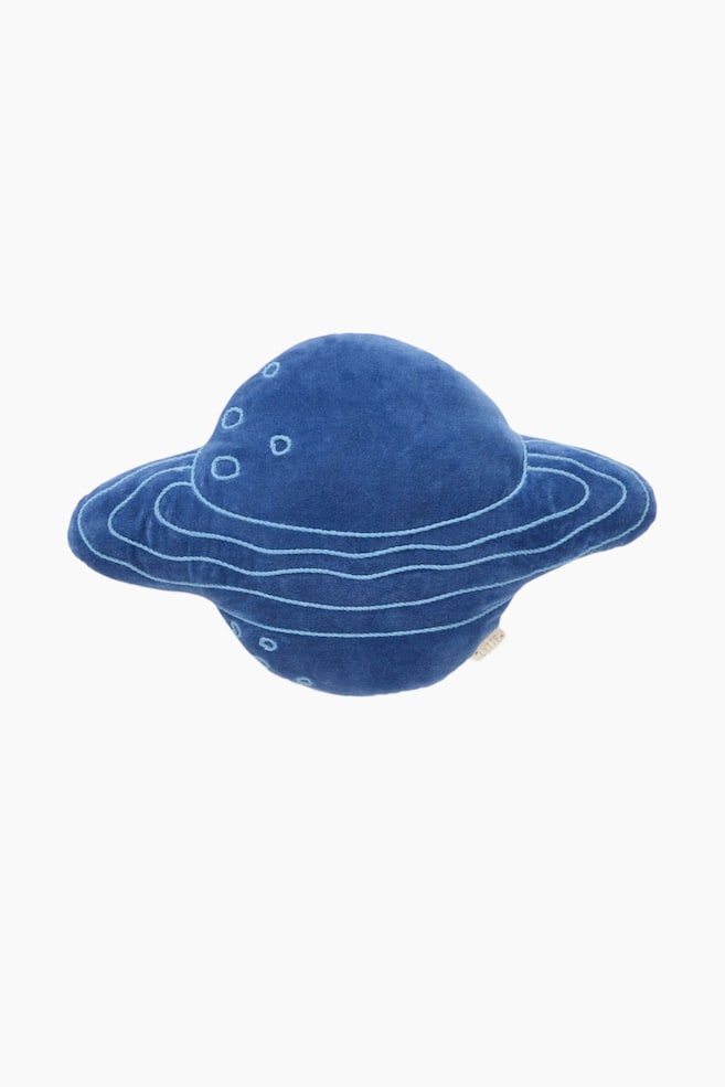 Kissen Alex - Blau/Orange - 1