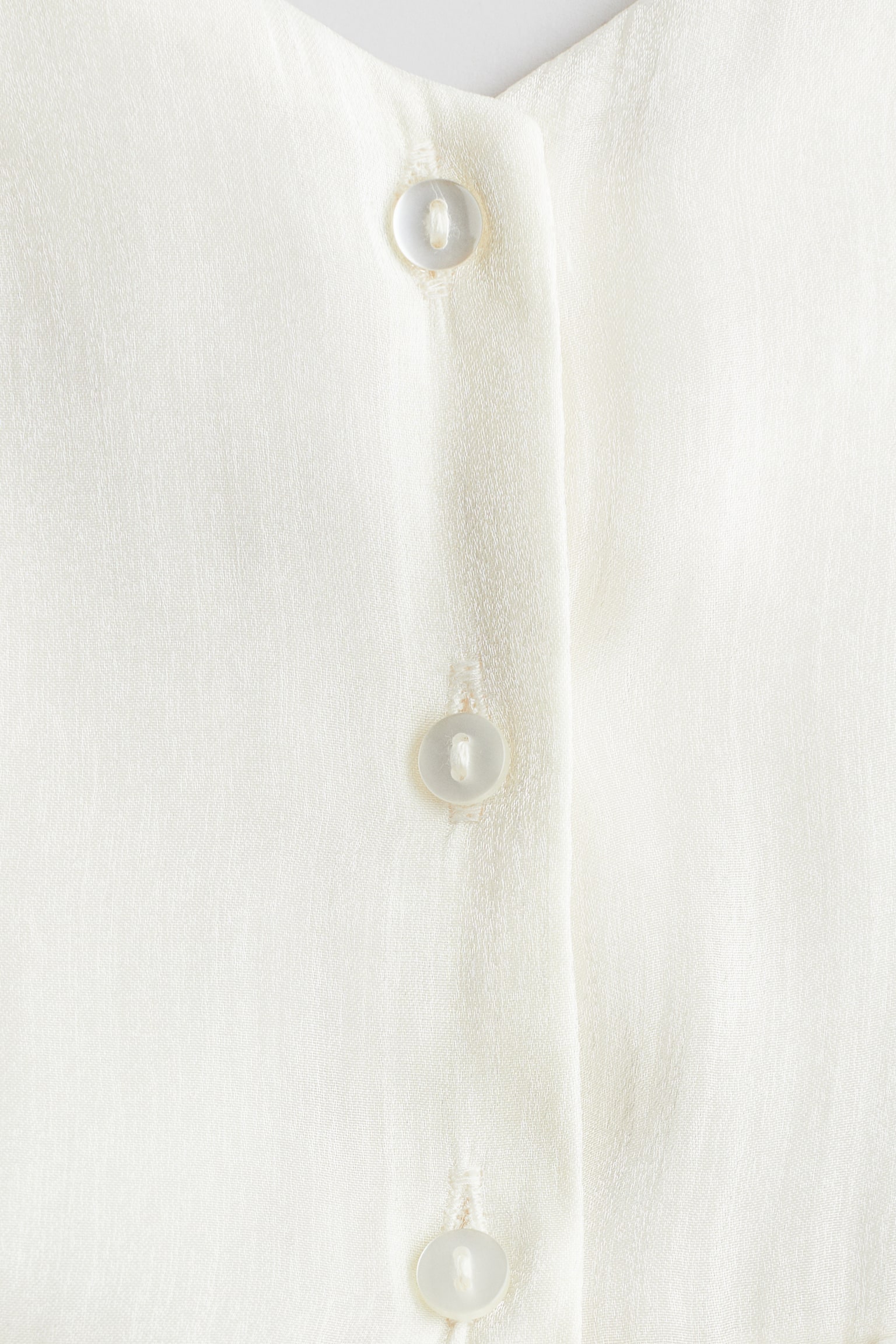 Детское платье H&M Bow-Detail Organza, цвет: Белый — фото 2