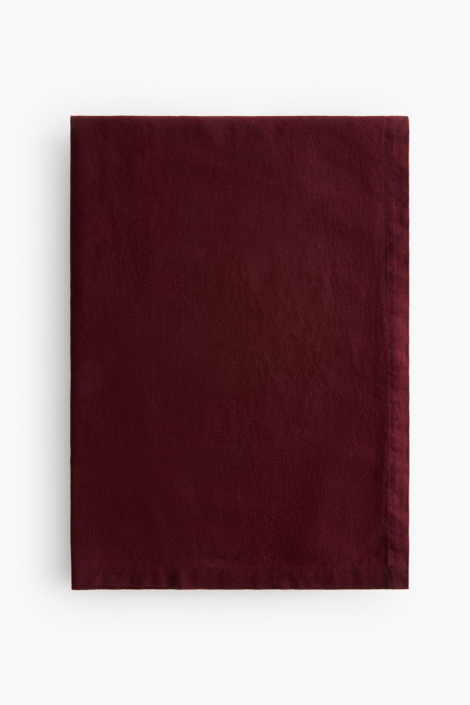 Linen-blend tablecloth - Burgundy/Beige/Sage green/Mole/Dusty blue/White
