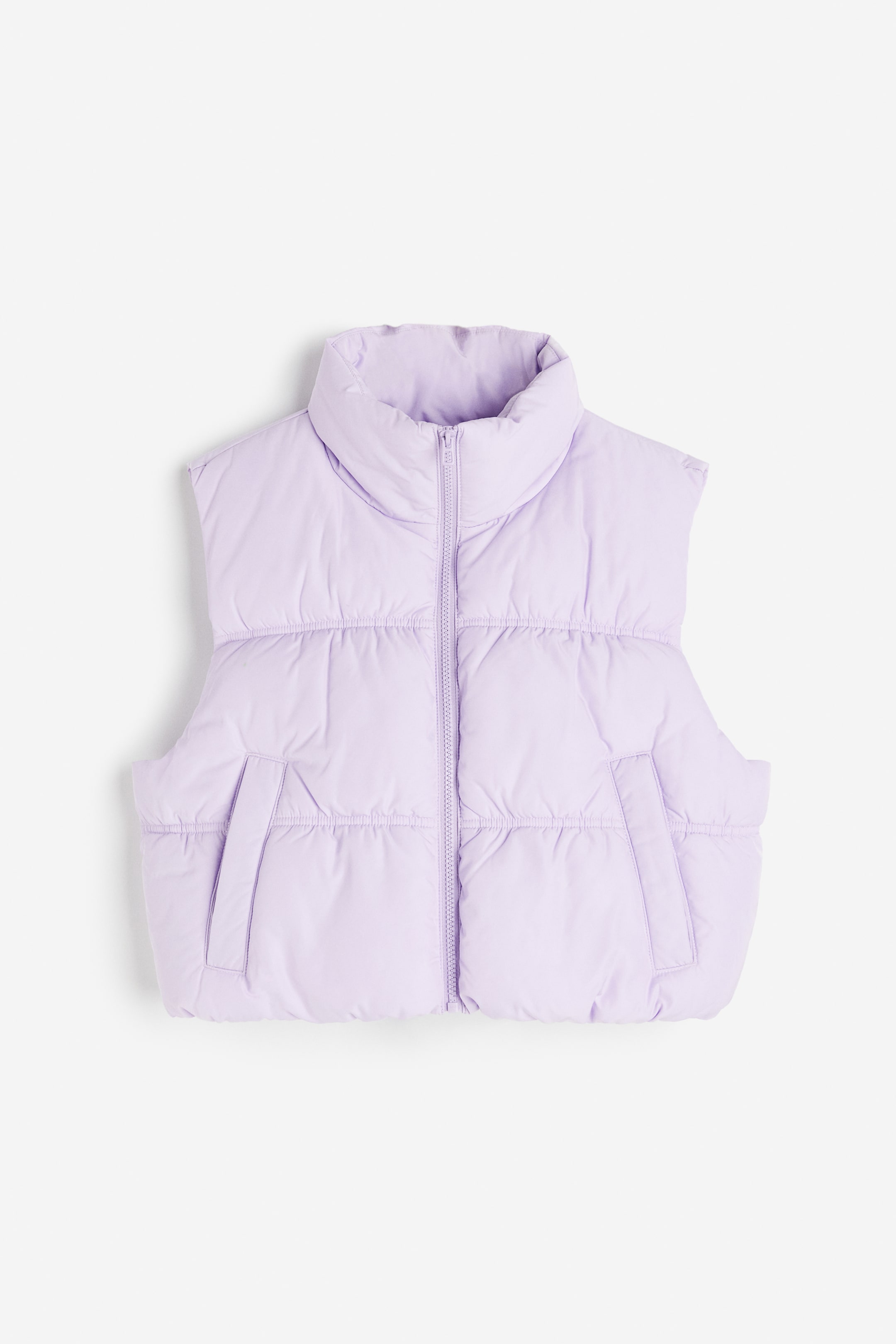 View larger image: Puffer Vest - Light purple - Ladies | H&M AU 1