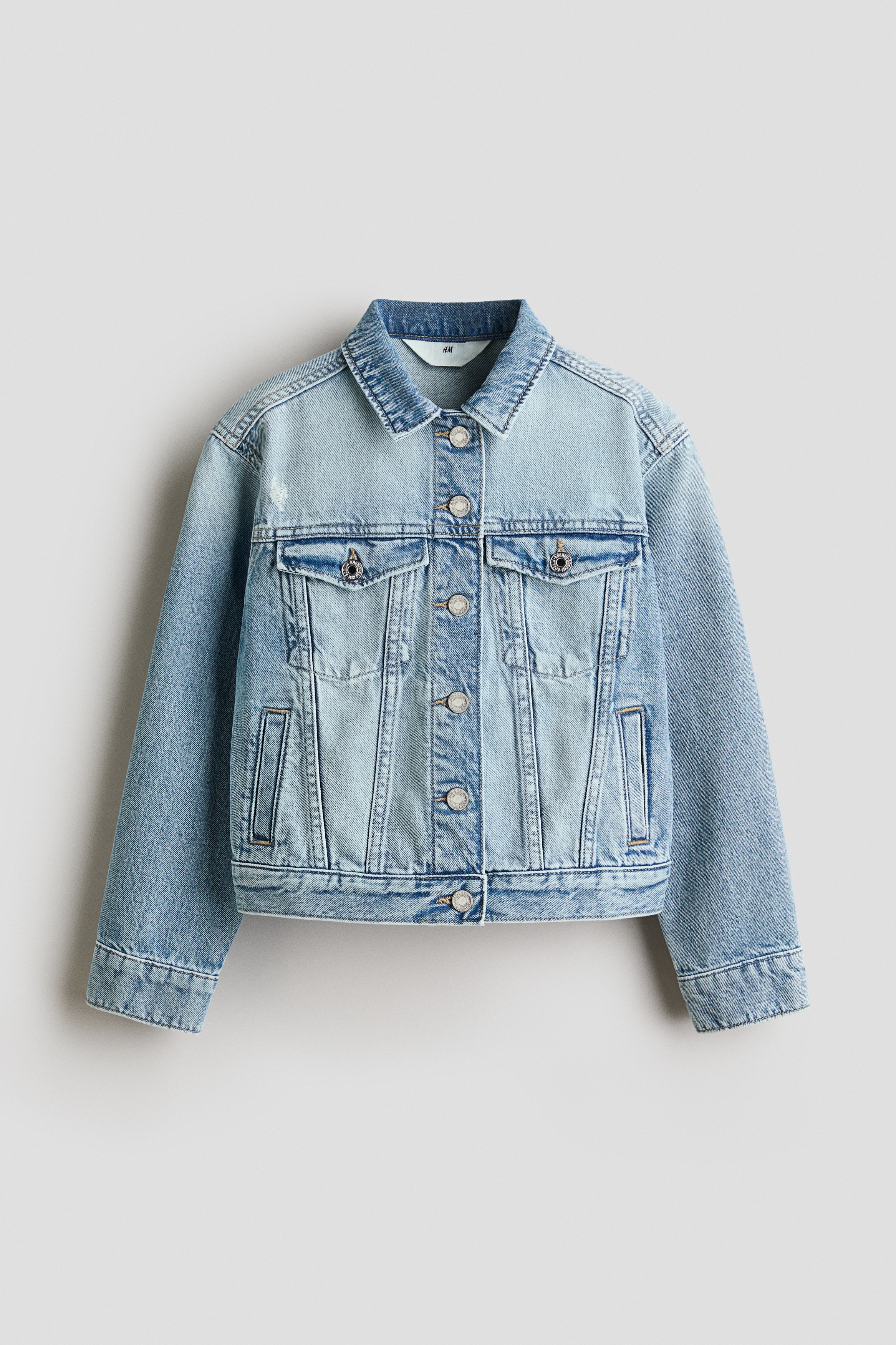 Cazadora vaquera - Azul denim claro/Azul denim