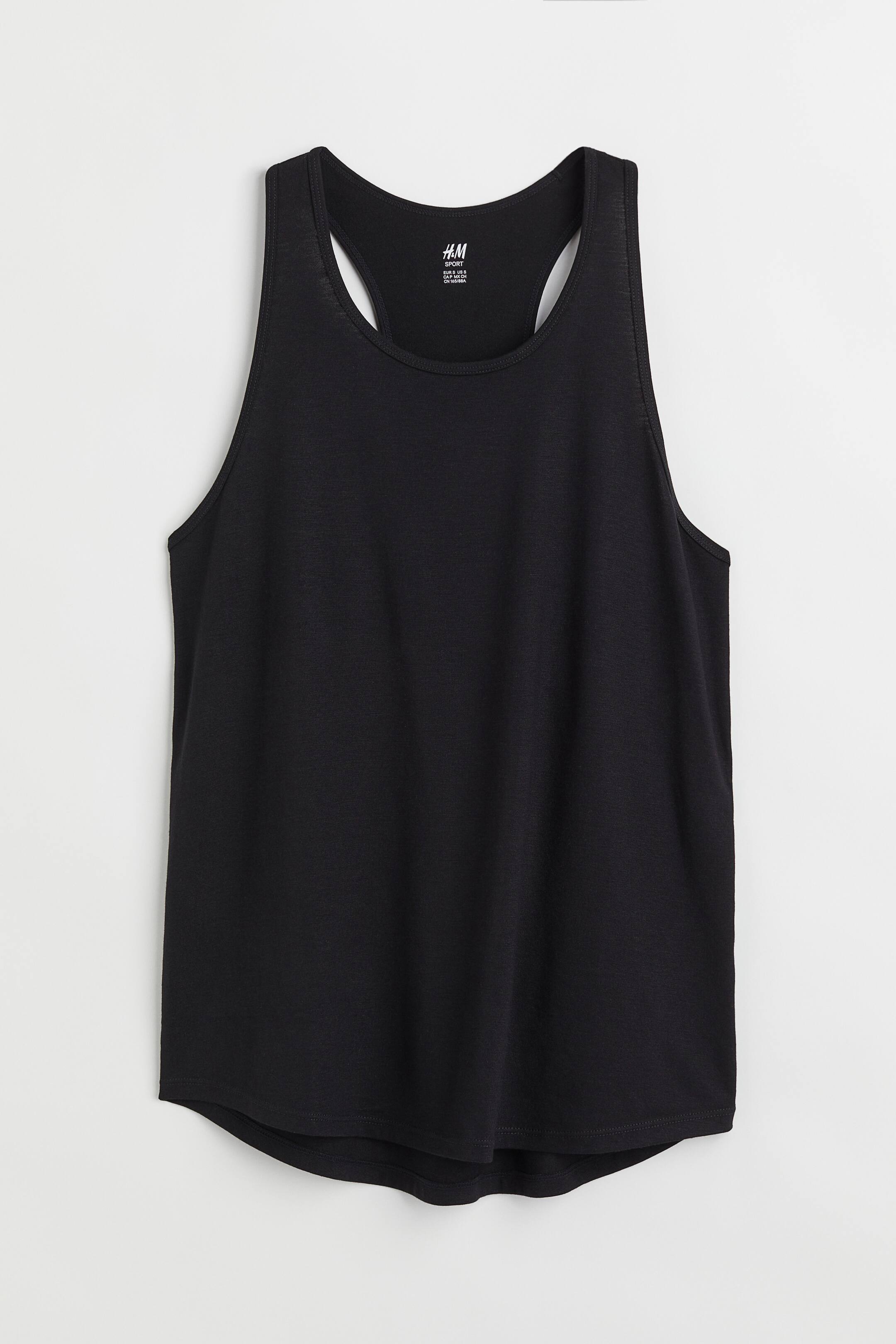 הצגת תמונה גדולה יותר: גופיית ספורט - שחור - Ladies | H&M IL 1