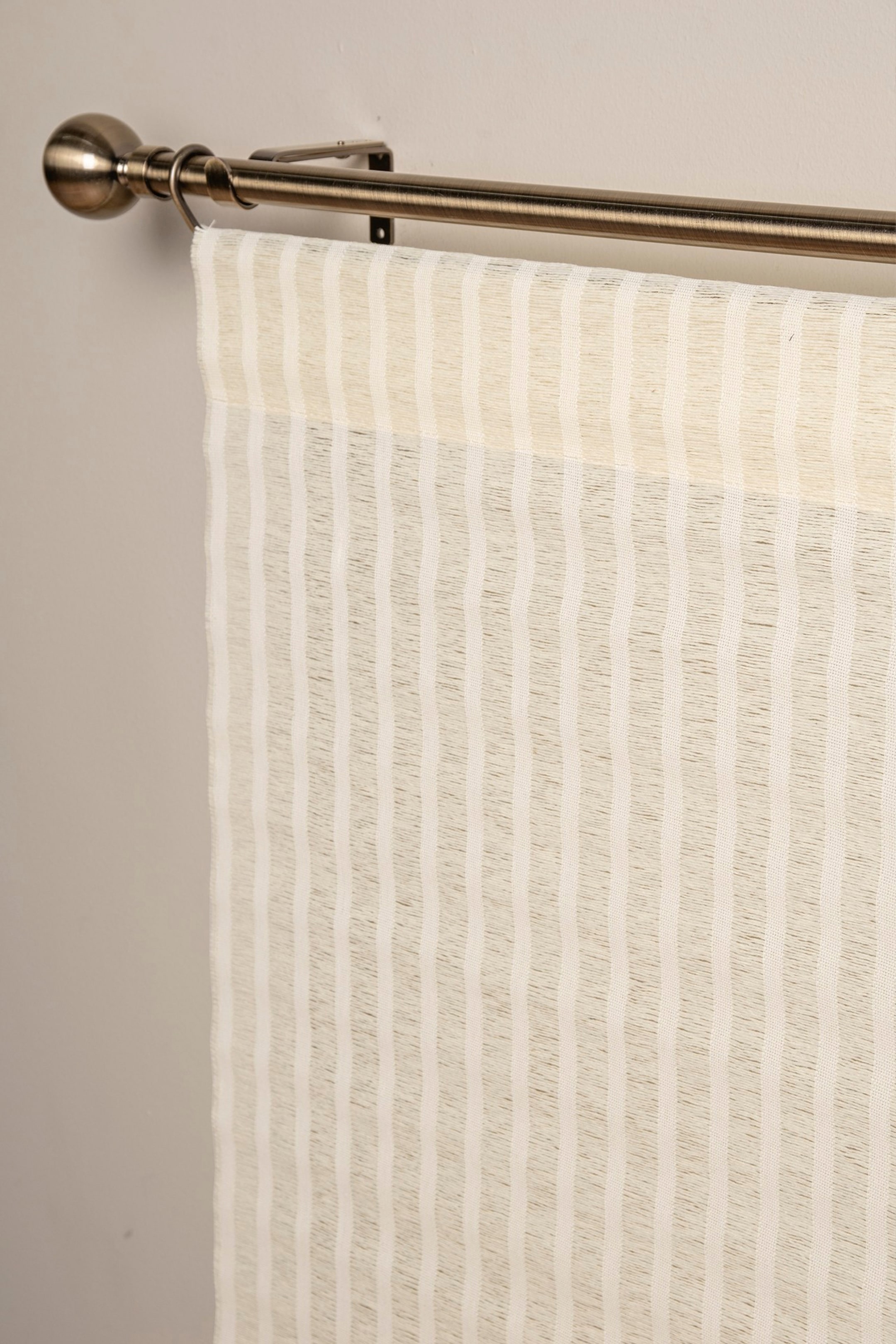 Größeres Bild ansehen: 1-pack Panel Curtain Rustic - Cremeweiß - Hasta - Home All | H&M DE 2