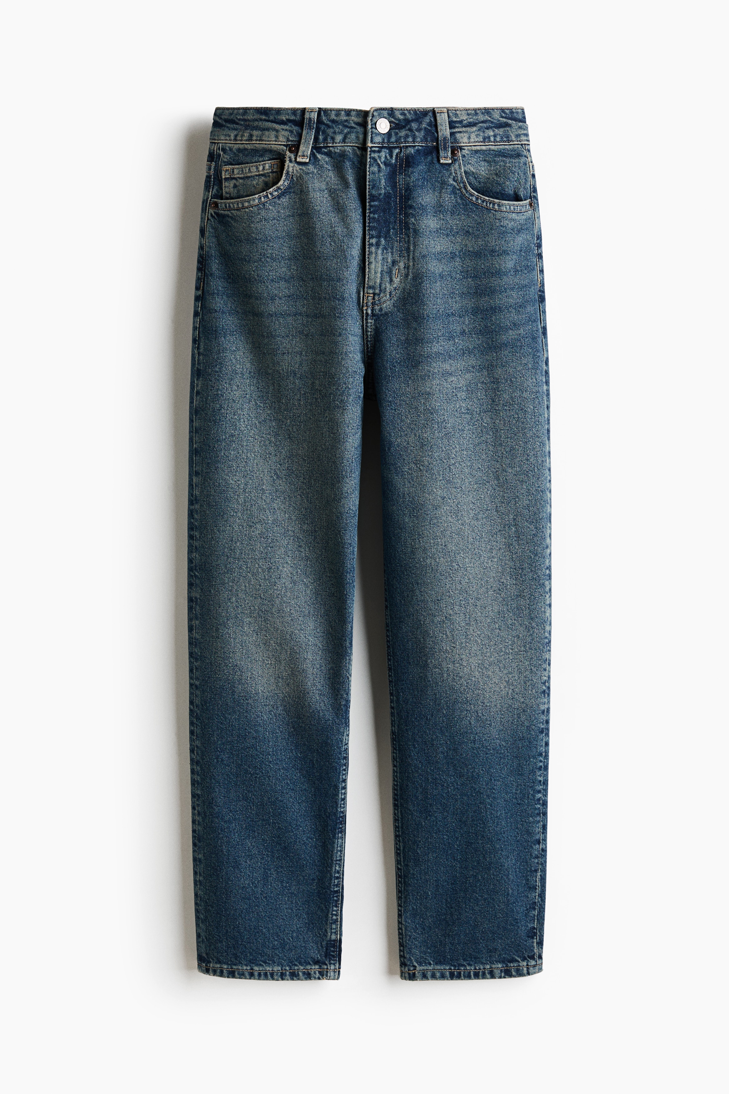 Mom Slim Fit High Waist Ankle Jeans - Màu xanh denim đậm/Màu nâu khói đậm/Màu xanh denim nhạt/Màu xanh denim nhạt/Màu xanh denim/Màu xanh denim/Màu xanh denim/Màu be nhạt/Màu xám denim đậm