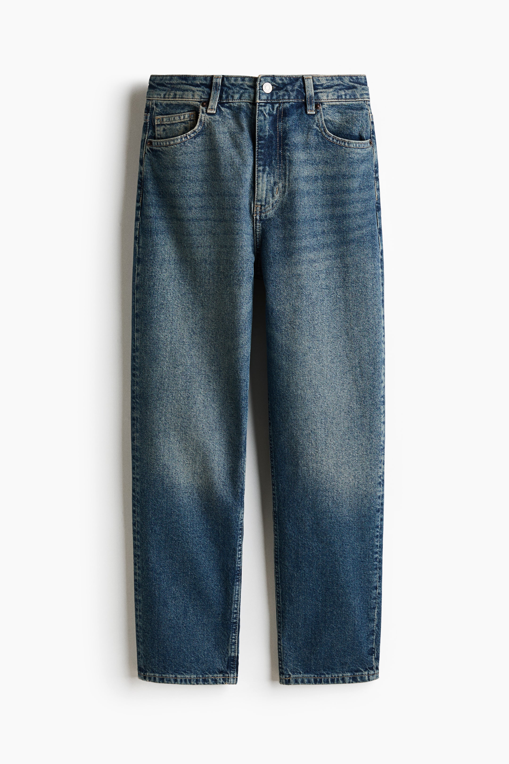 Mom Slim-Fit High-Waist Ankle Jeans