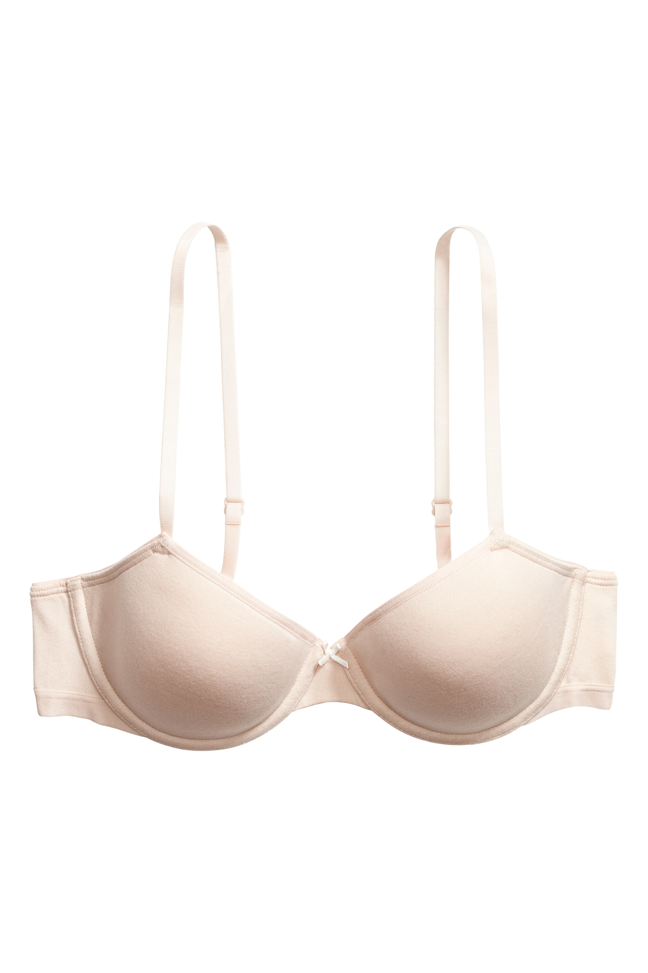 View larger image: 2-pack padded underwired bras - Apricot/Patterned - Ladies | H&M GB 1