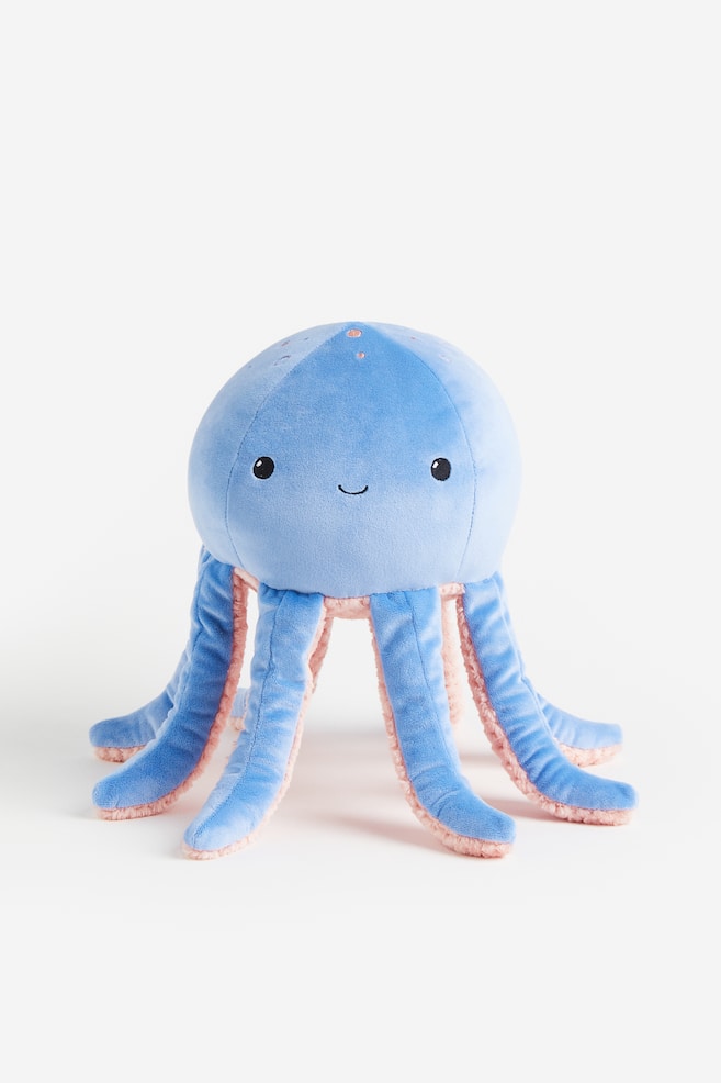Octopus soft toy - Blue/Octopus - 4