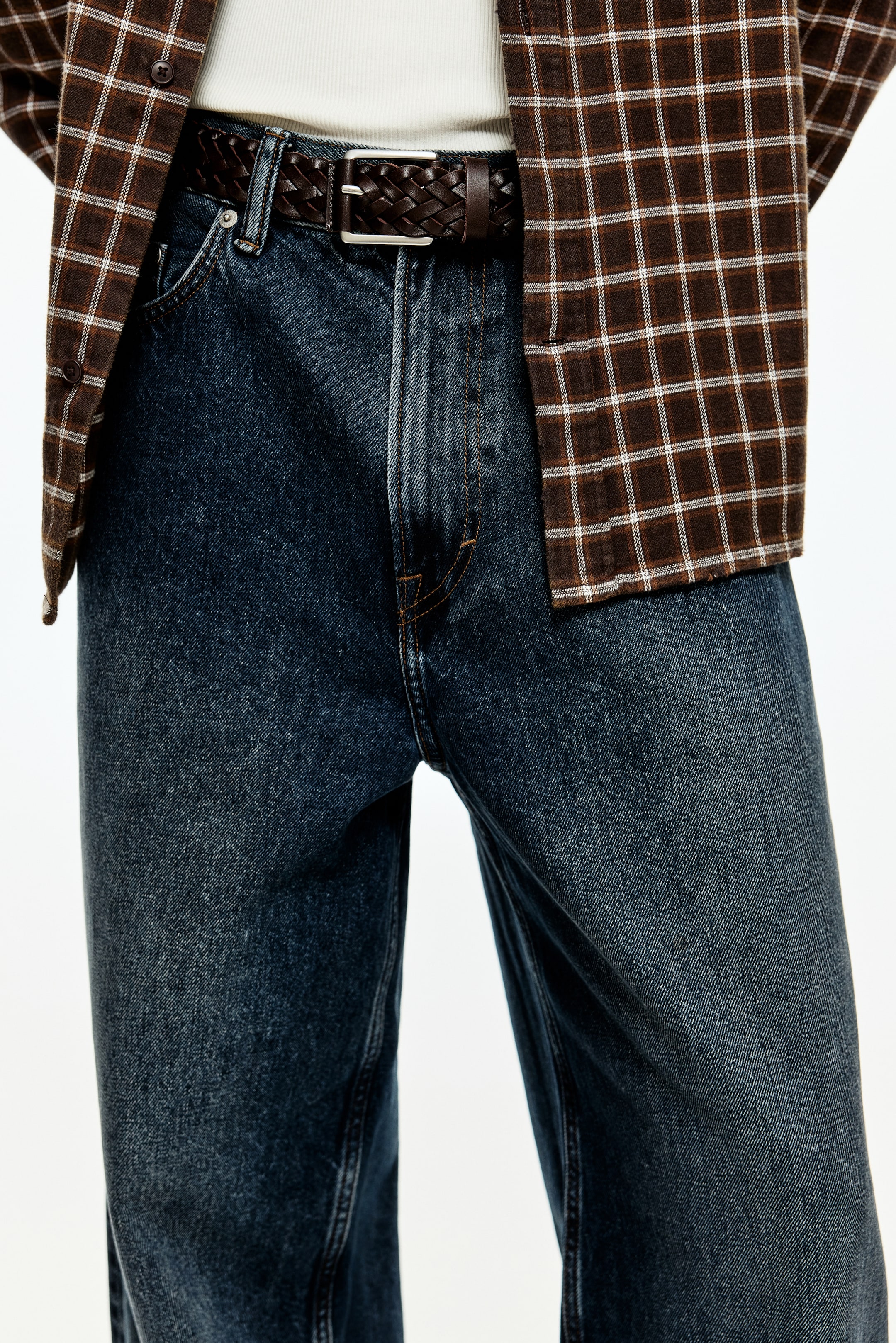 View larger image: Baggy Jeans - Dark denim blue - Men | H&M IE 3