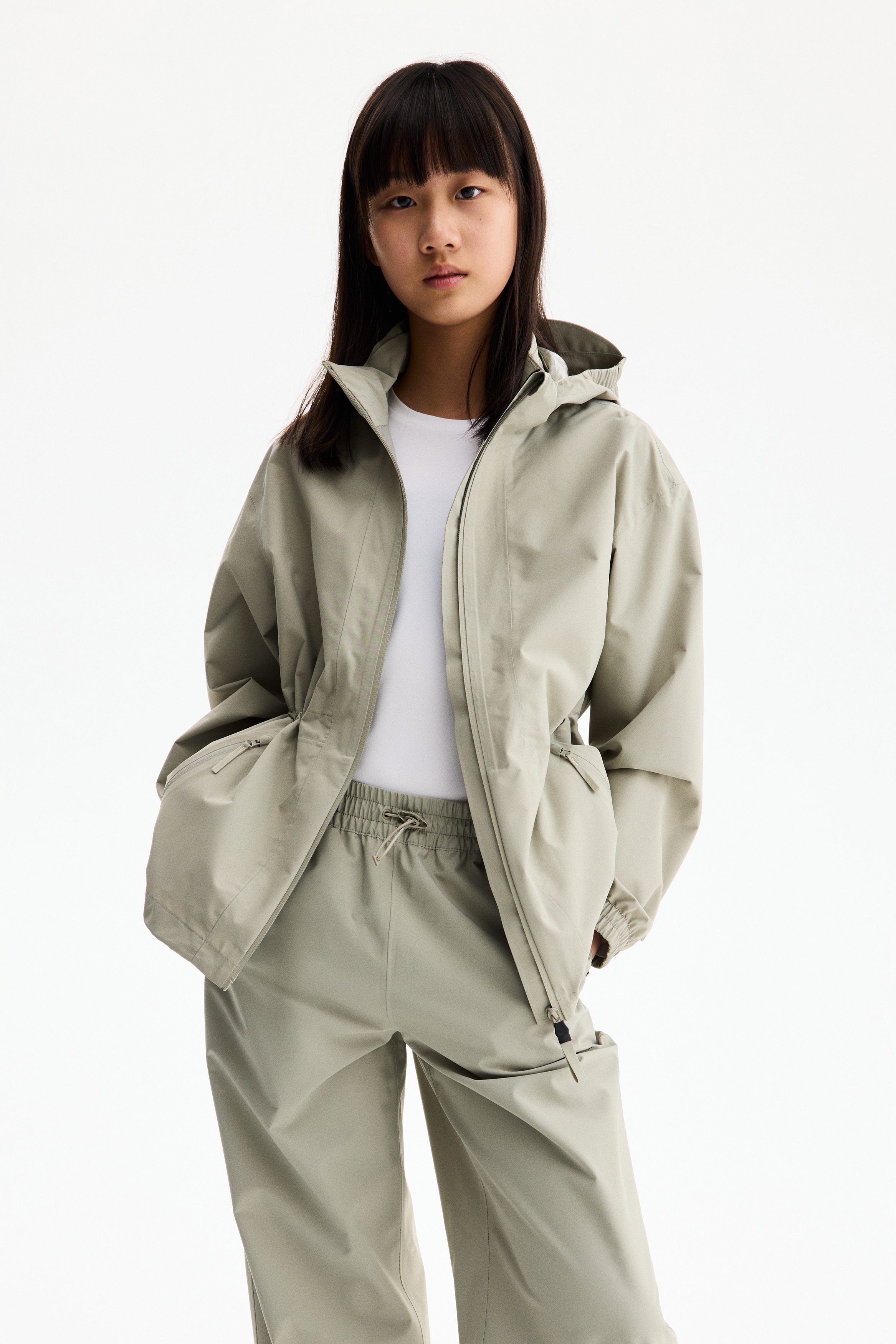 ユニセックスレインパンツ StormMove™ - カーキグリーン - Kids