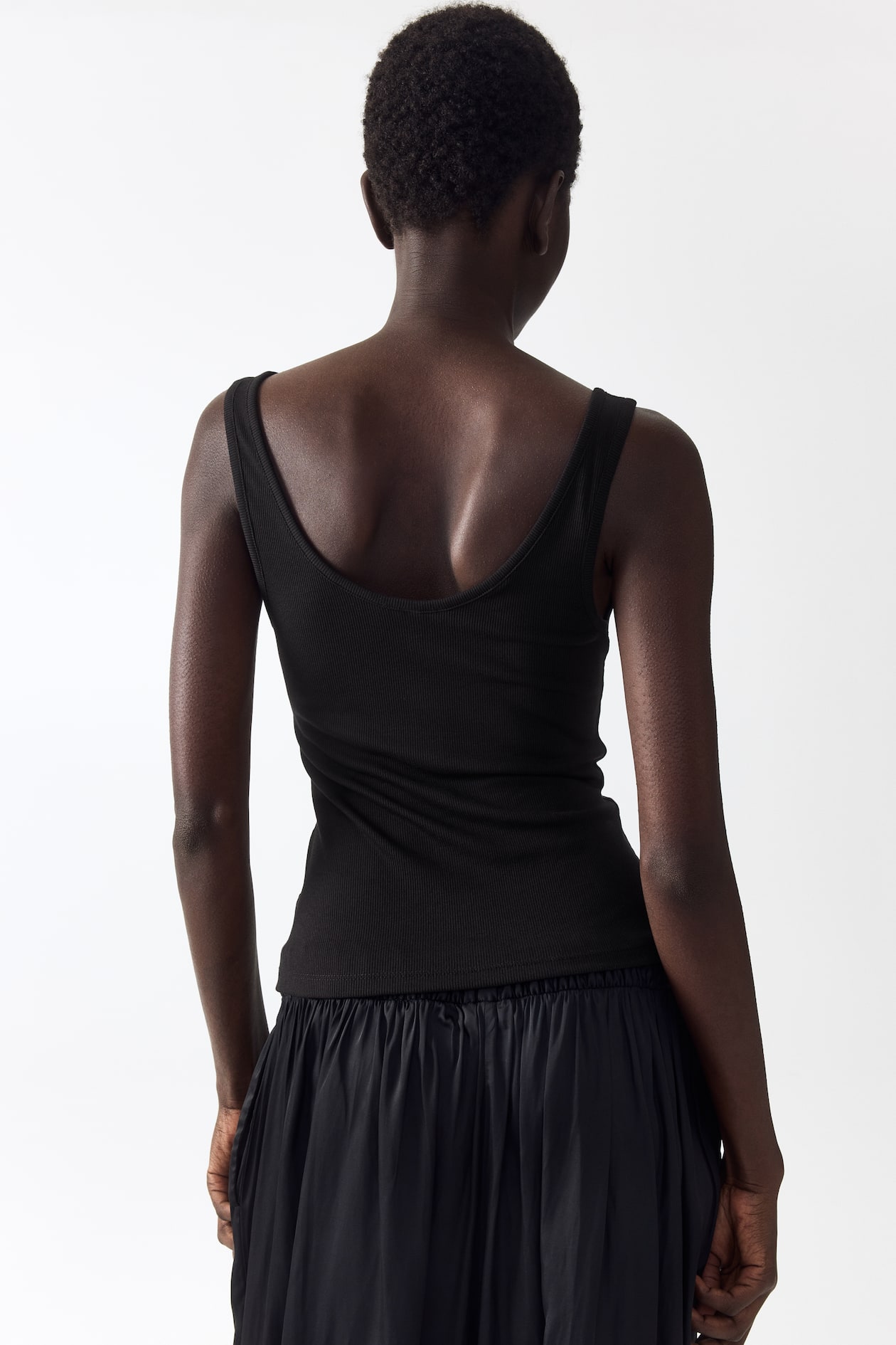 Ribbed vest top - image 4