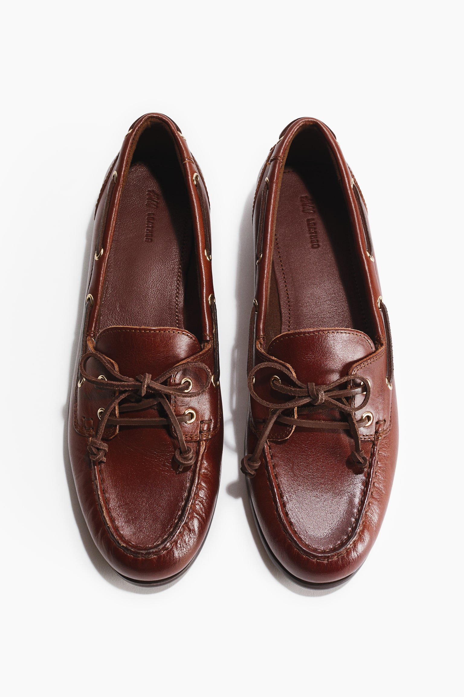 Leather deck shoes - Dark brown/Brown - 2