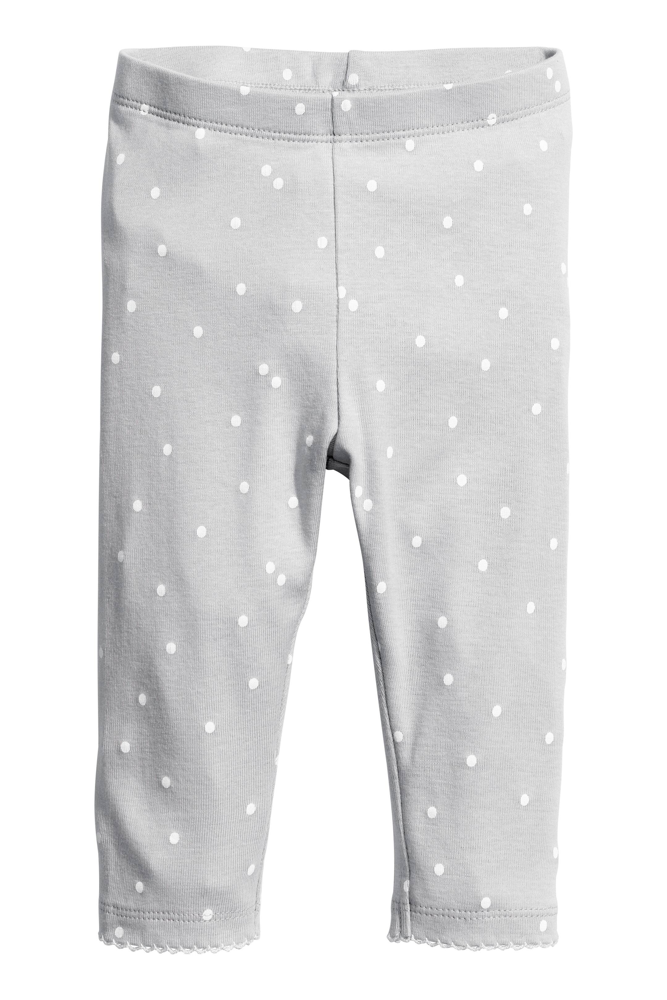 View larger image: 2-pack jersey pyjamas - Grey/Spotted - Kids | H&M GB 1