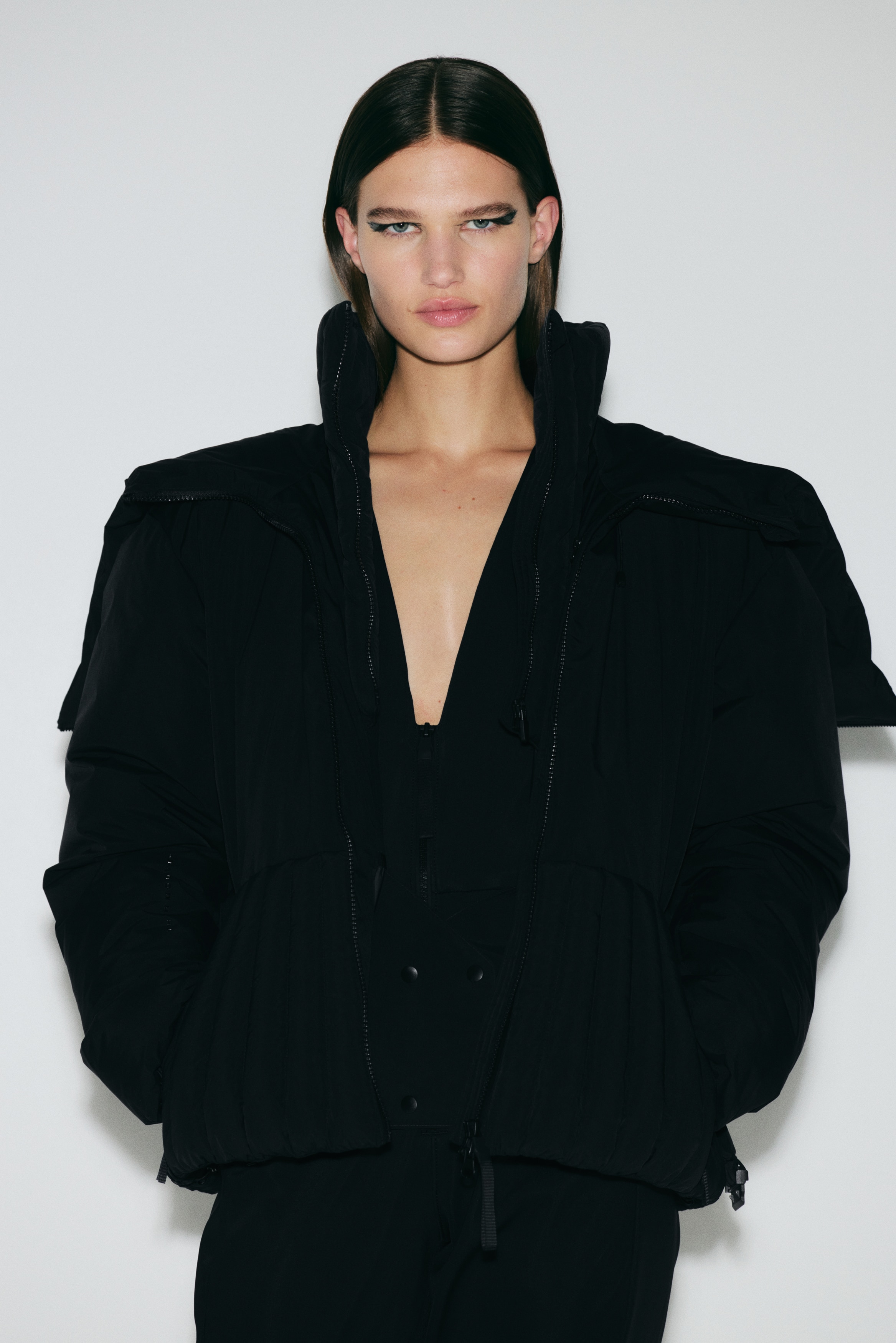 H & M - パッデッドスキージャケット ThermoMove™ - ブラック