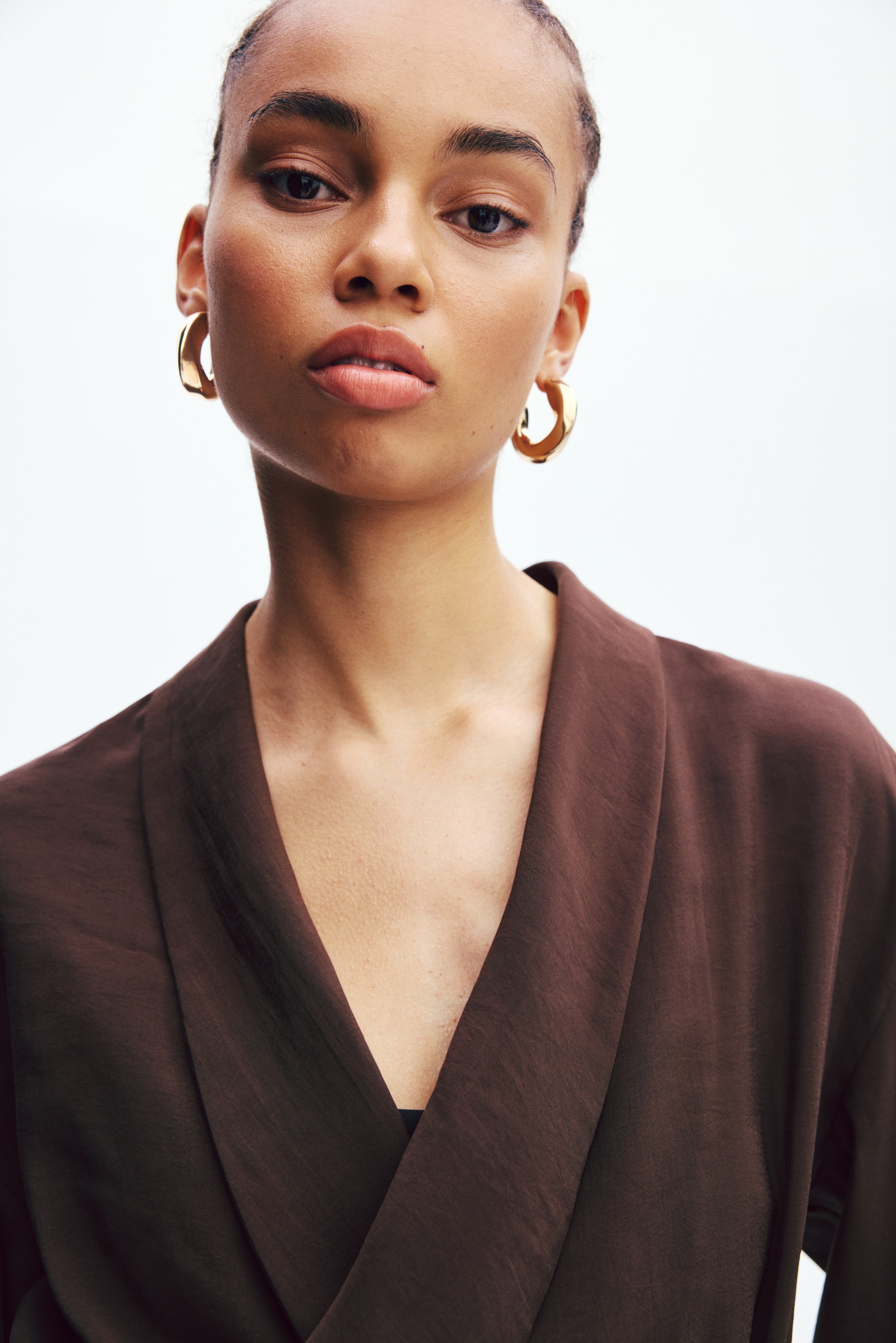 Oversized Tie-Belt Jacket