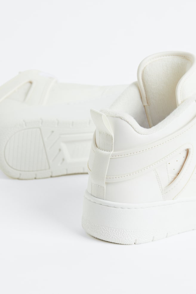 Hi-top trainers - White/White/Light pink - 6